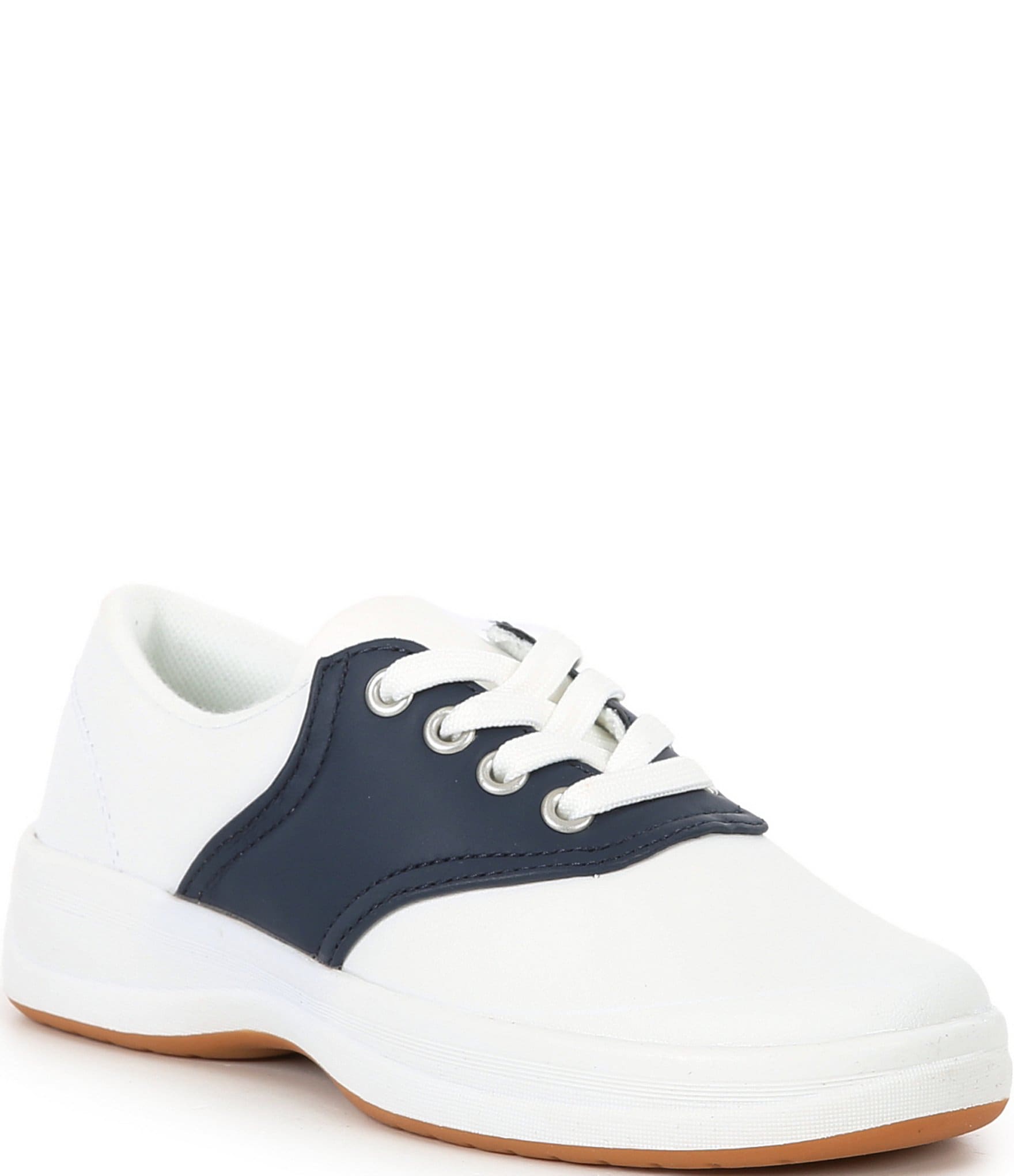 Keds Girls School Days Little Big Kid Sneaker White Navy 1