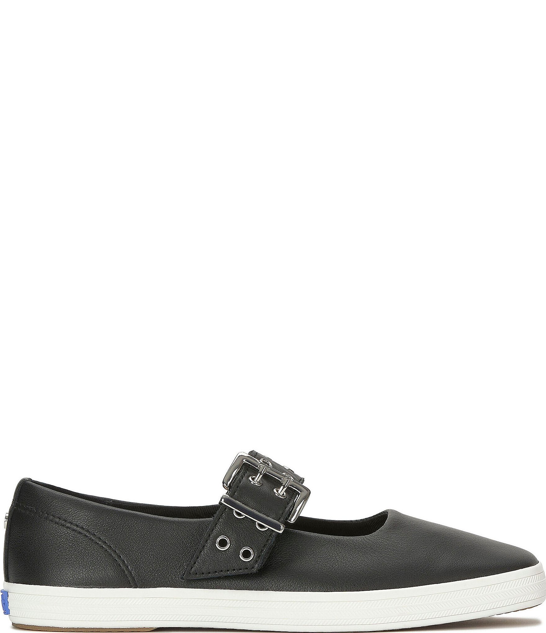 Keds Square Toe Grommet Mary Jane Ballet Flats