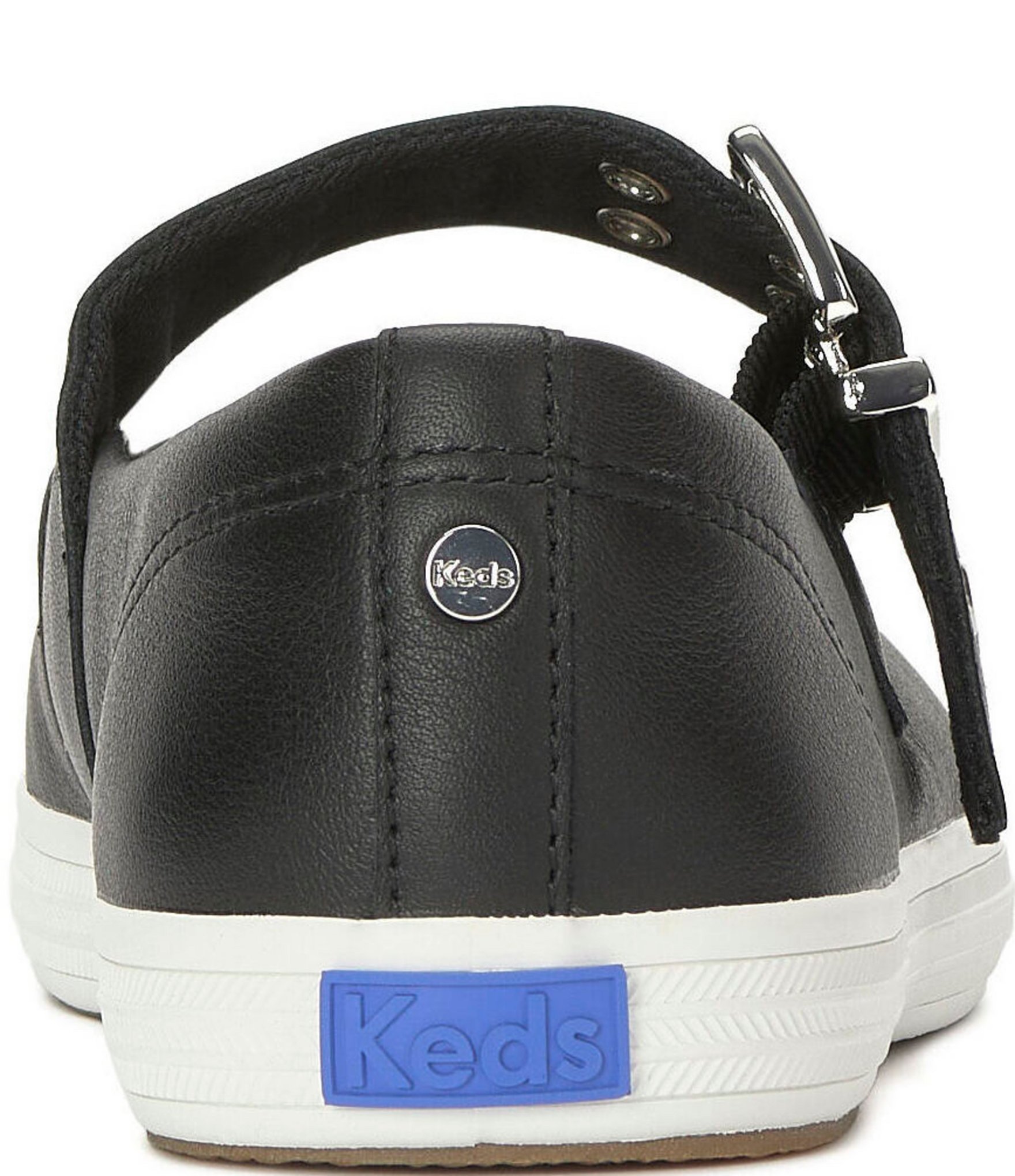 Keds Square Toe Grommet Mary Jane Ballet Flats