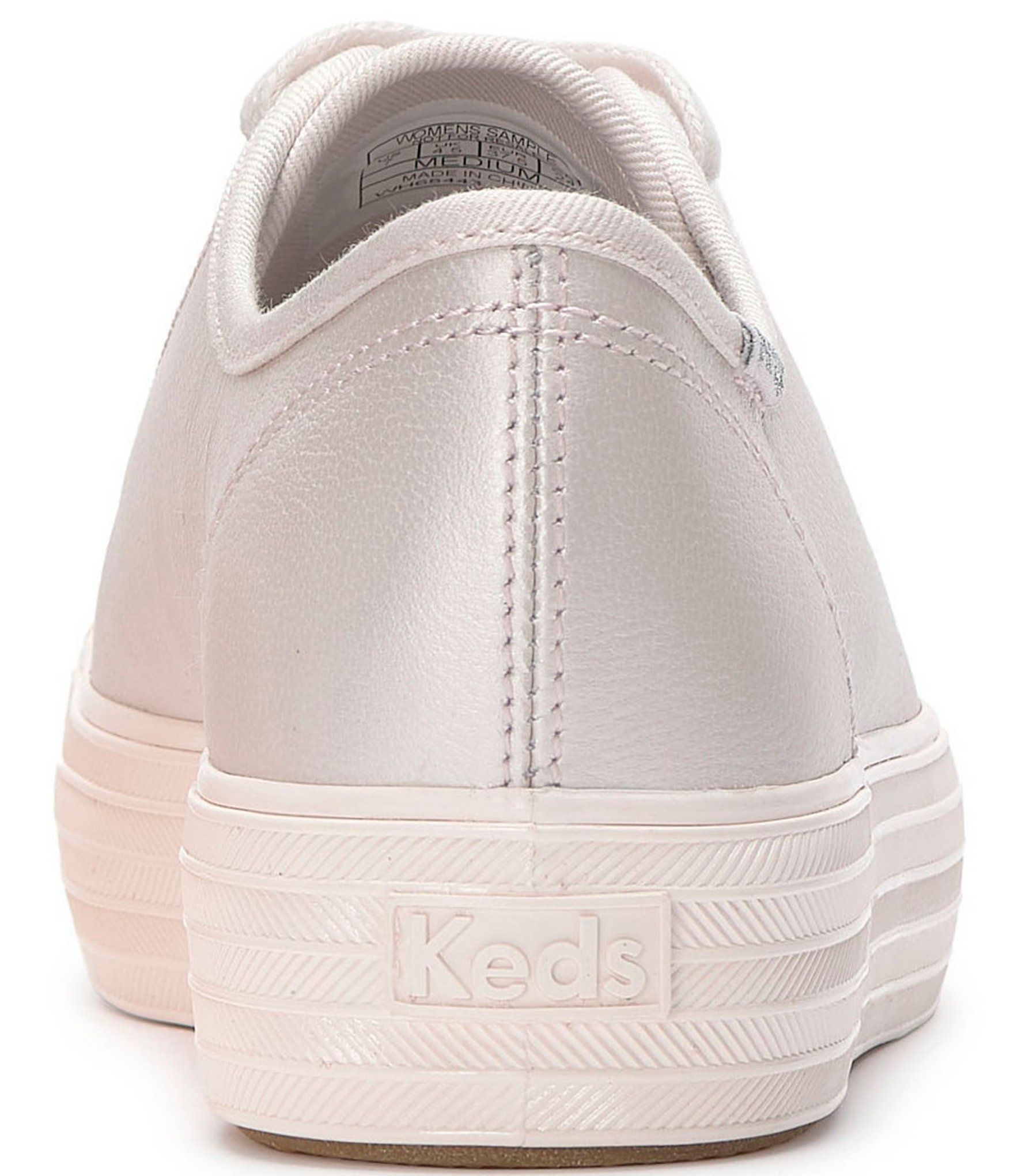 Keds Triple Kick Leather Platform Sneakers