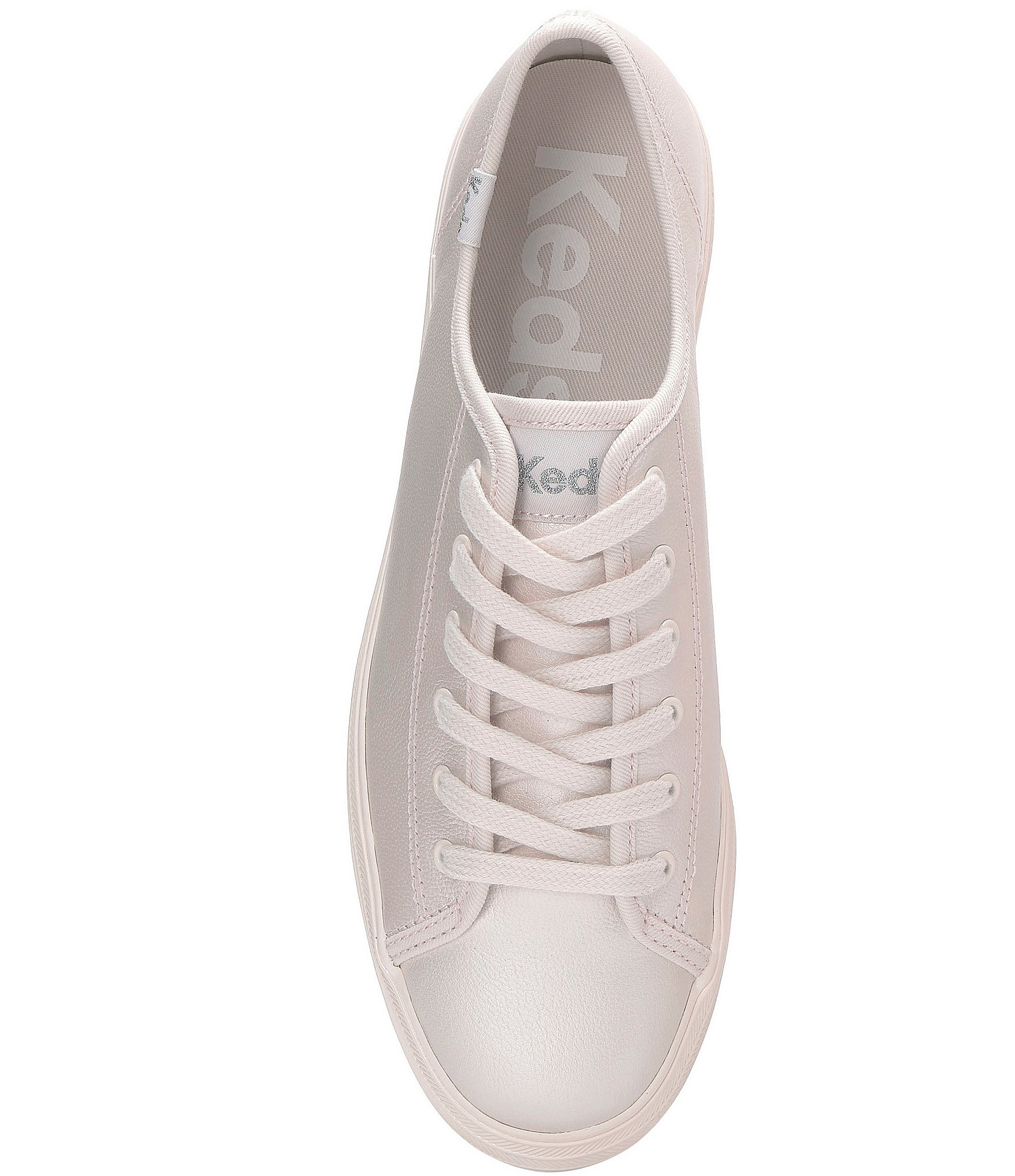 Keds Triple Kick Leather Platform Sneakers