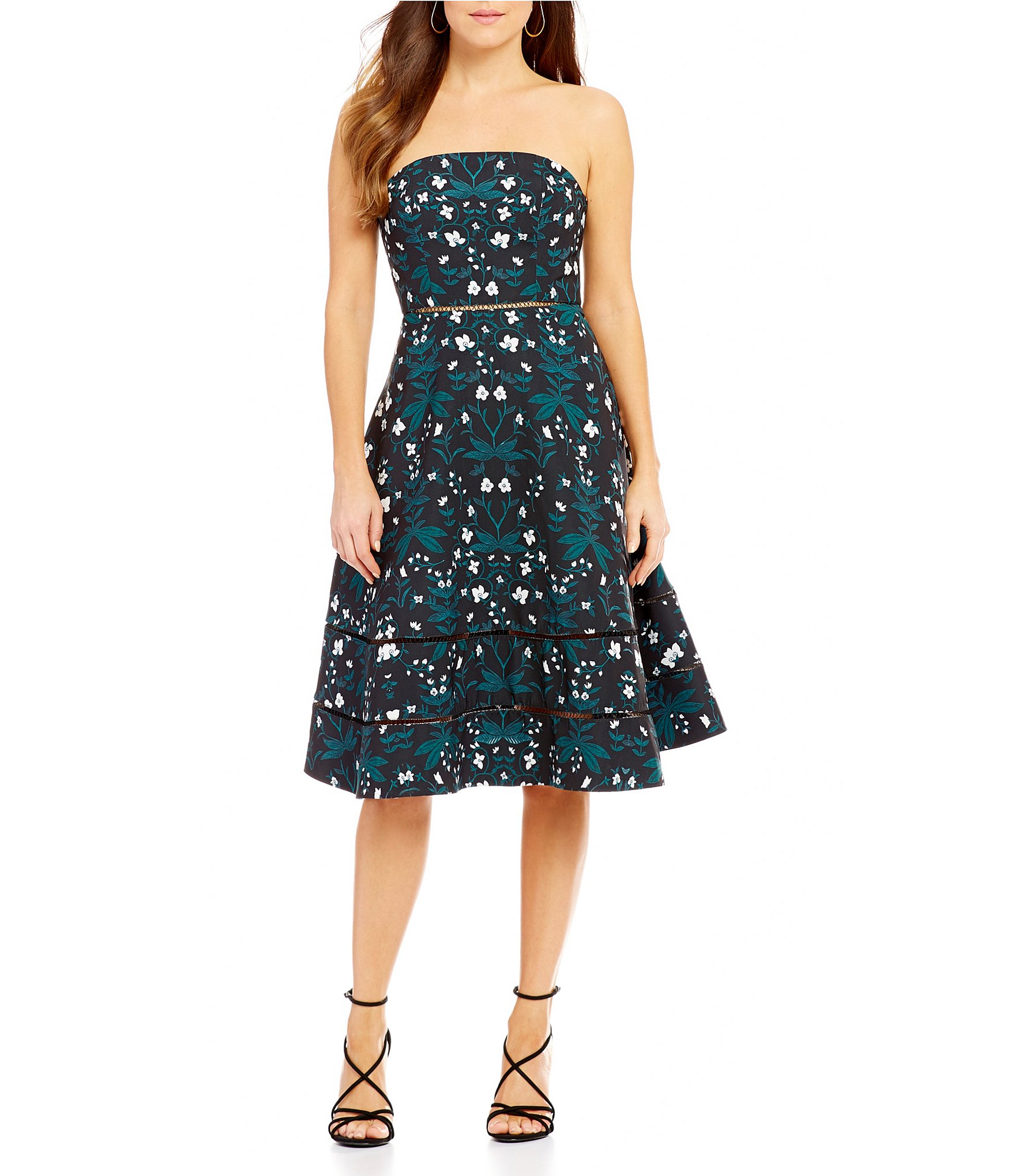 Keepsake Night Dance Midi Dress | Dillards