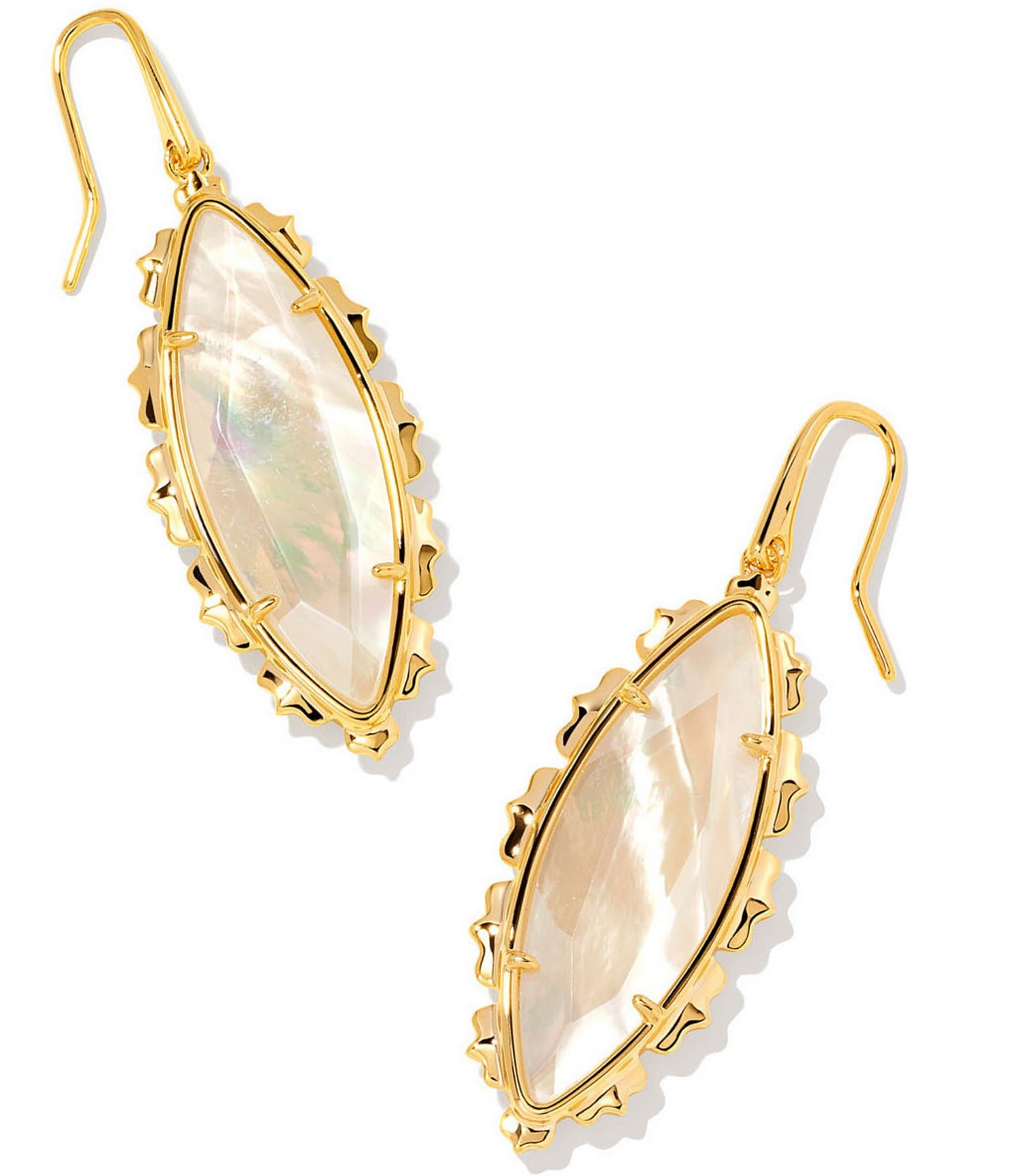 Kendra Scott 14K Genevieve Gold Drop Earrings