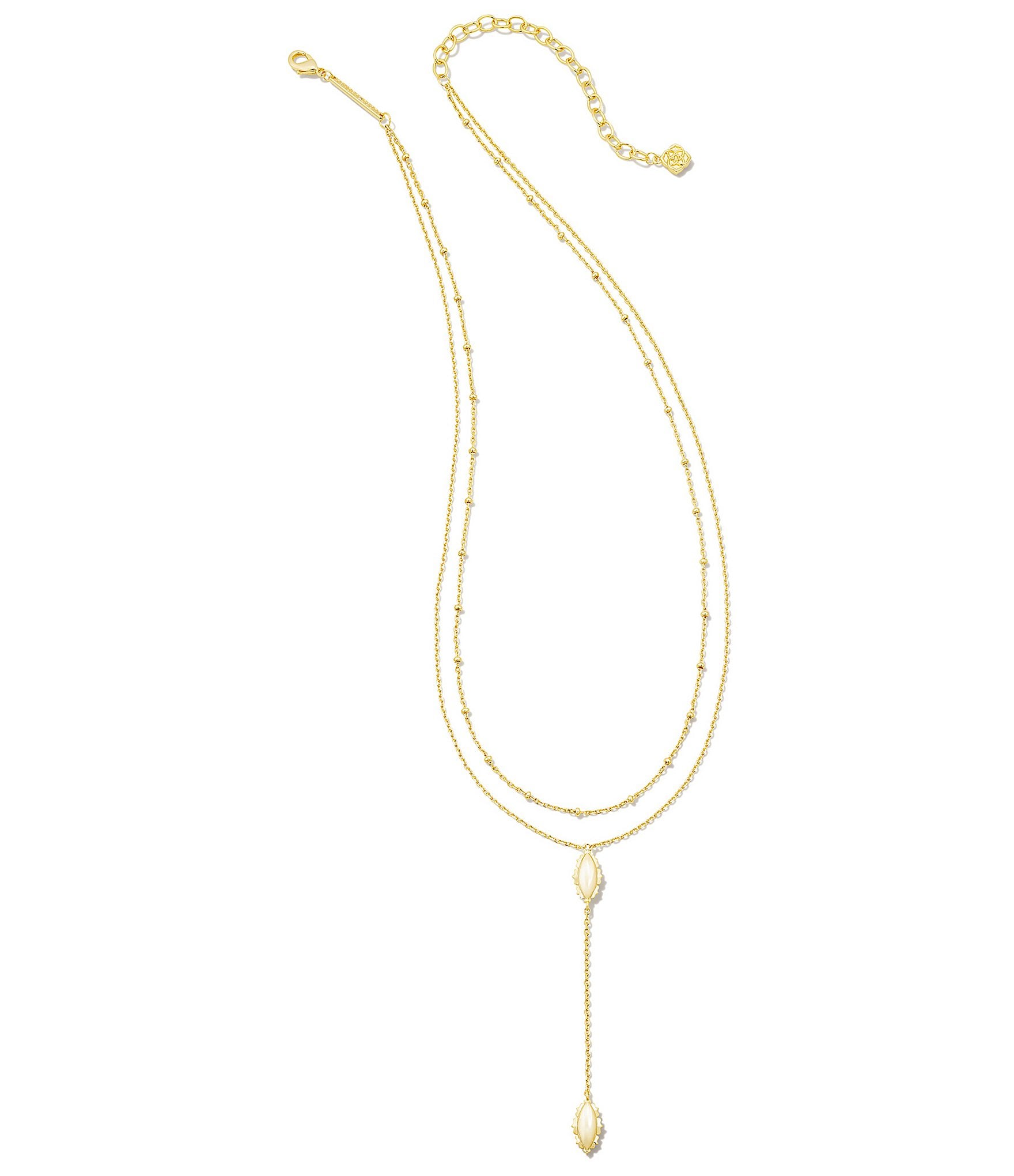 Kendra Scott 14K Genevieve Multi Strand Y Necklace