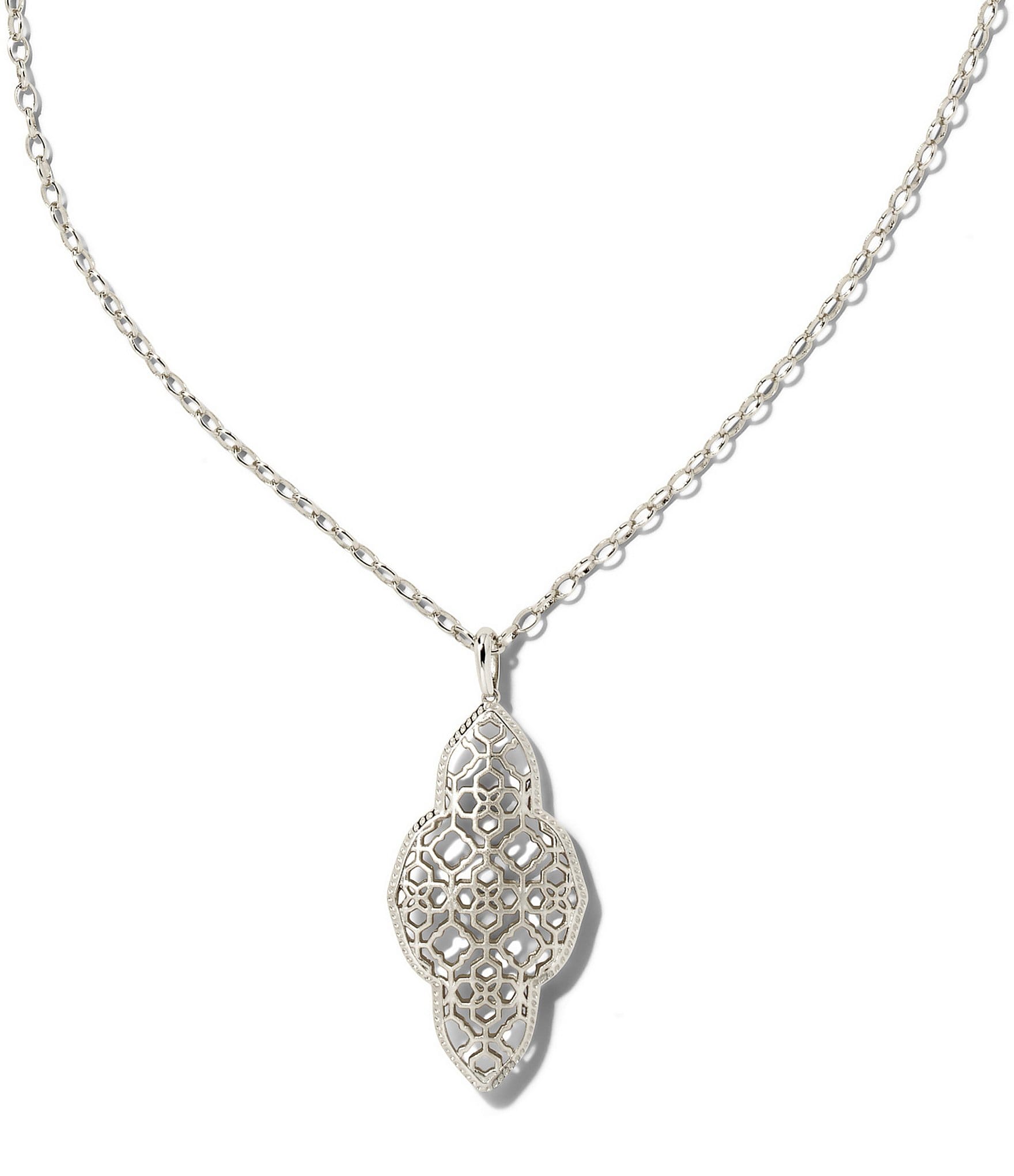 Kendra Scott Abbie Long Pendant Necklace