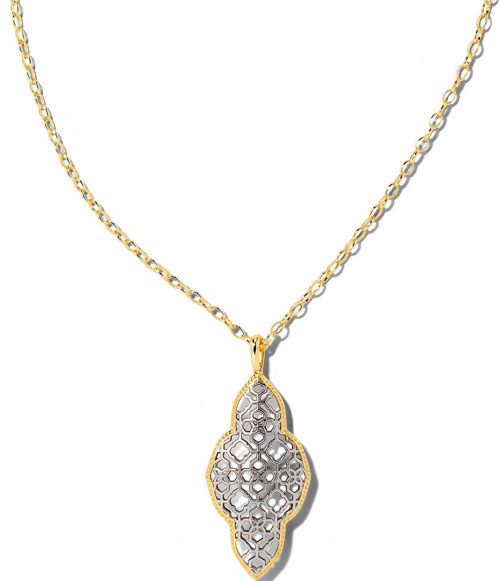 Kendra Scott Abbie Long Pendant Necklace