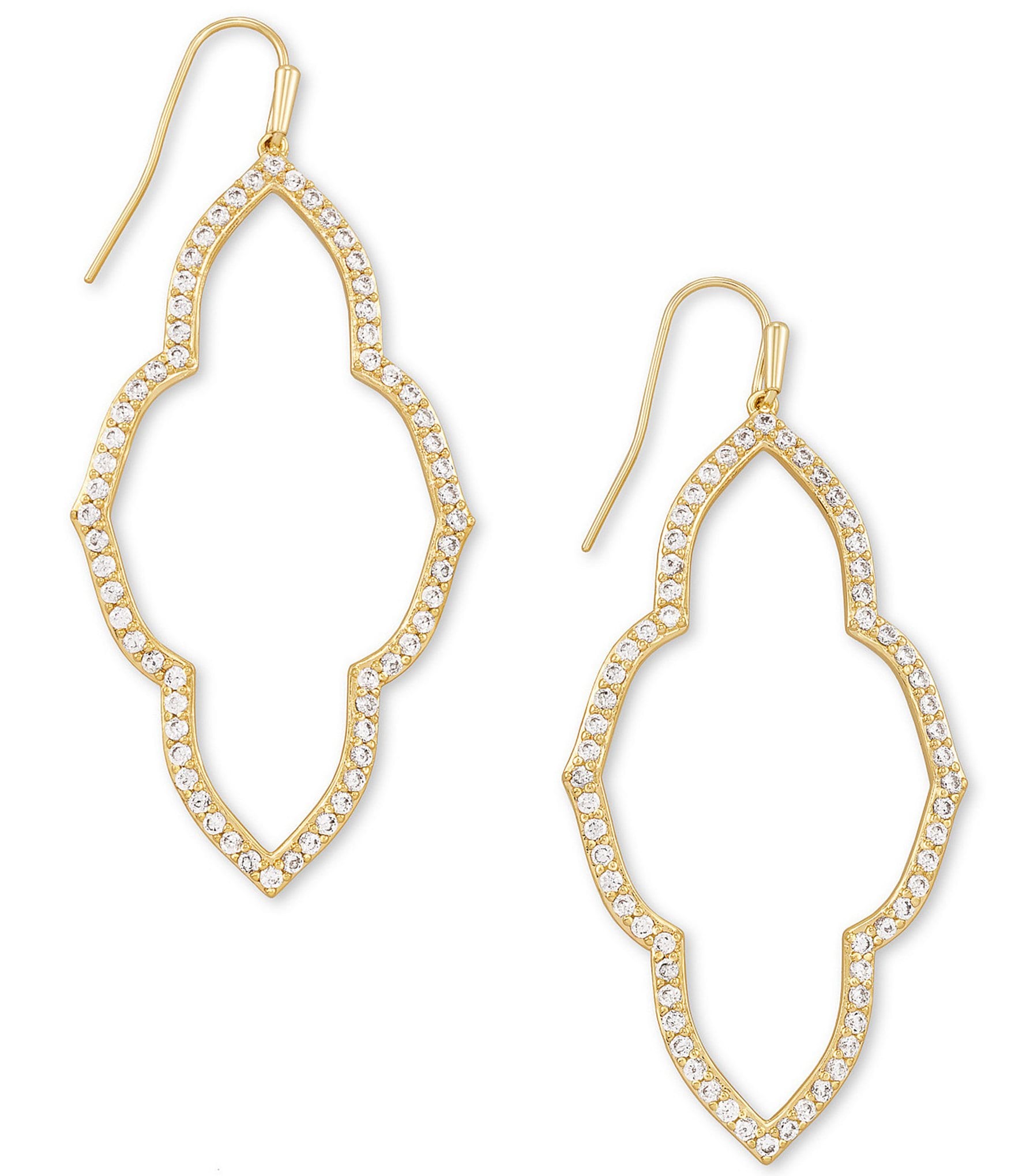 Kendra Scott Abbie Open Frame Drop Earrings