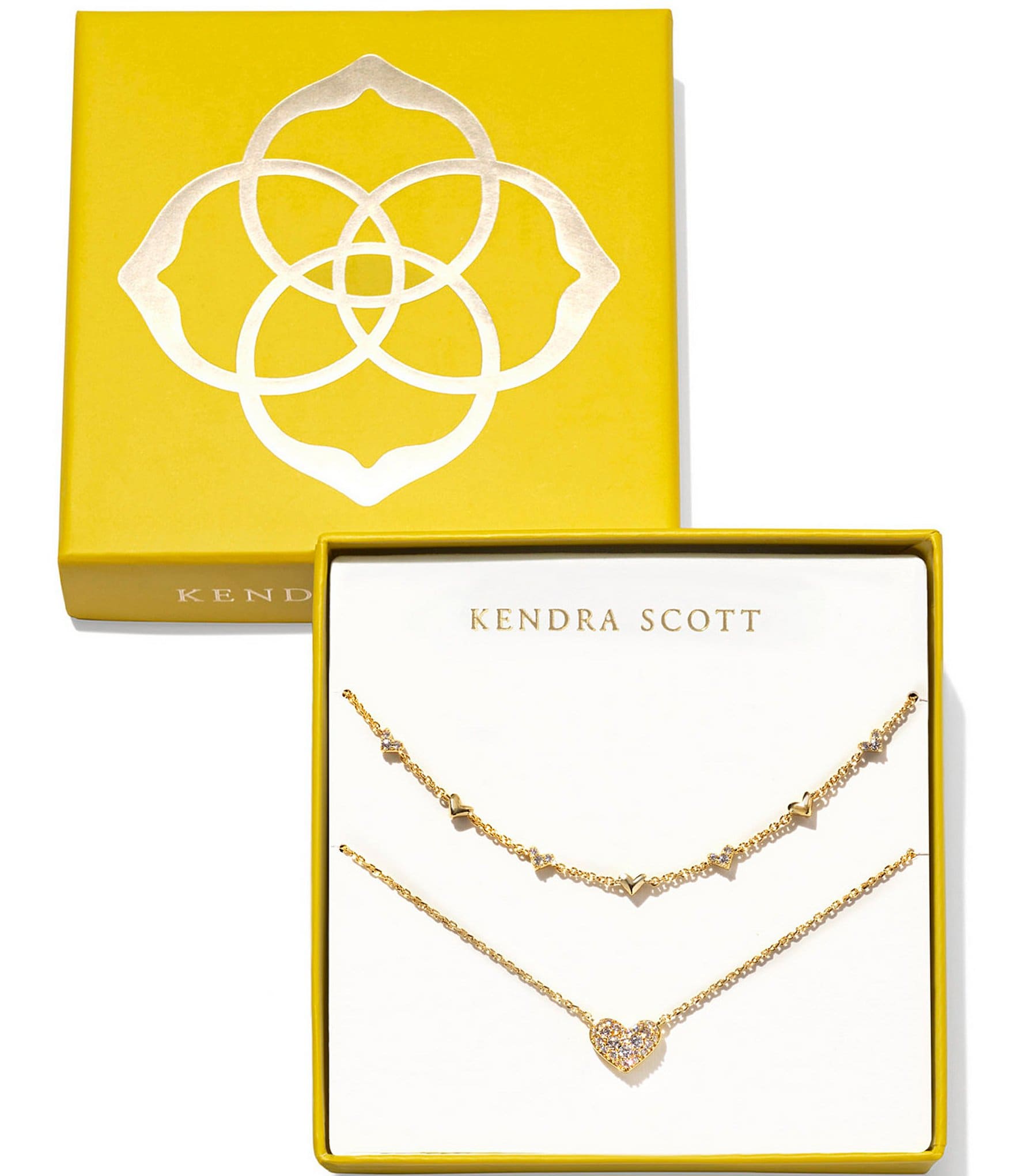 Kendra Scott Ari and Haven Heart Necklace Gift Set