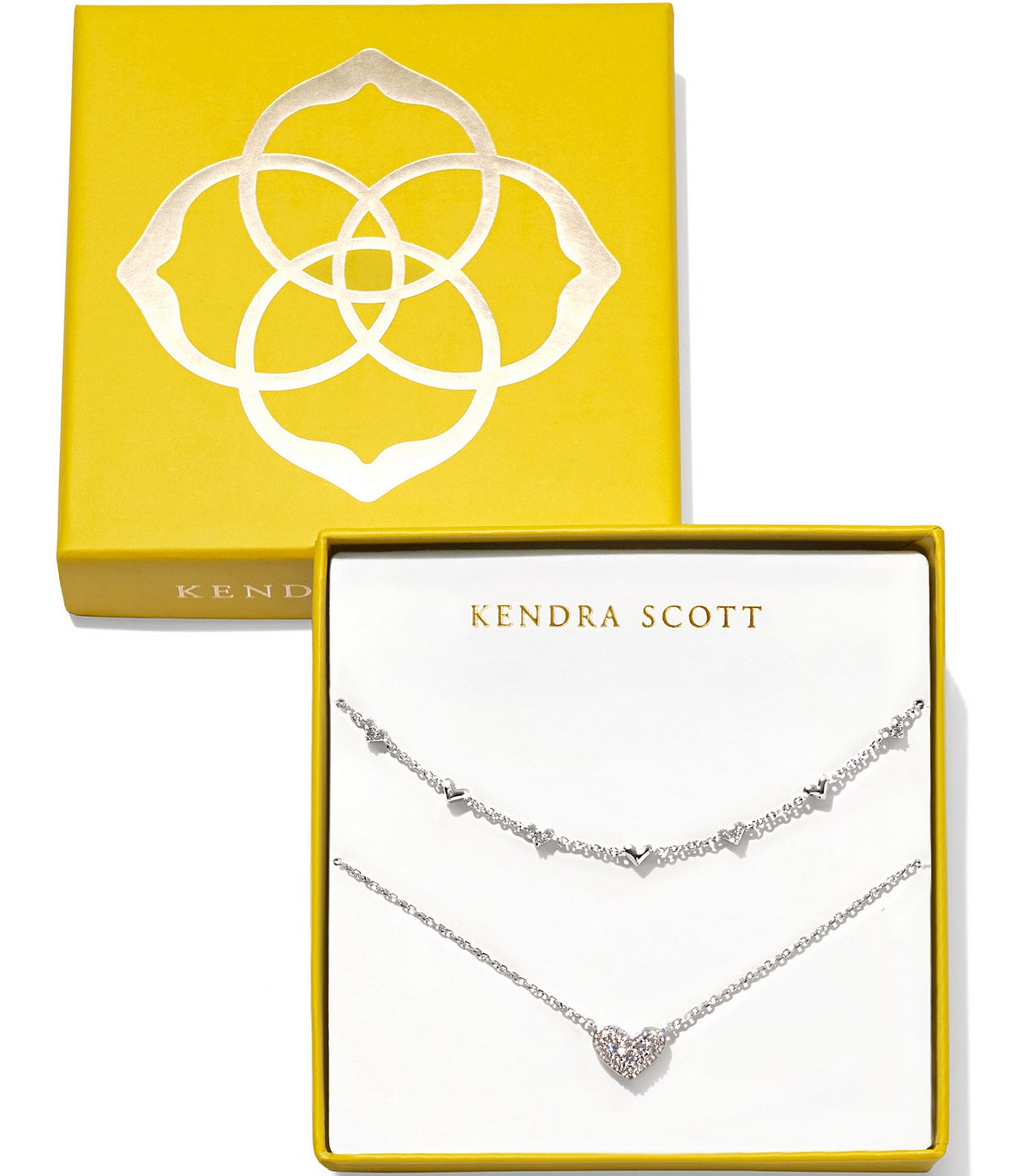 Kendra Scott Ari and Haven Heart Necklace Gift Set