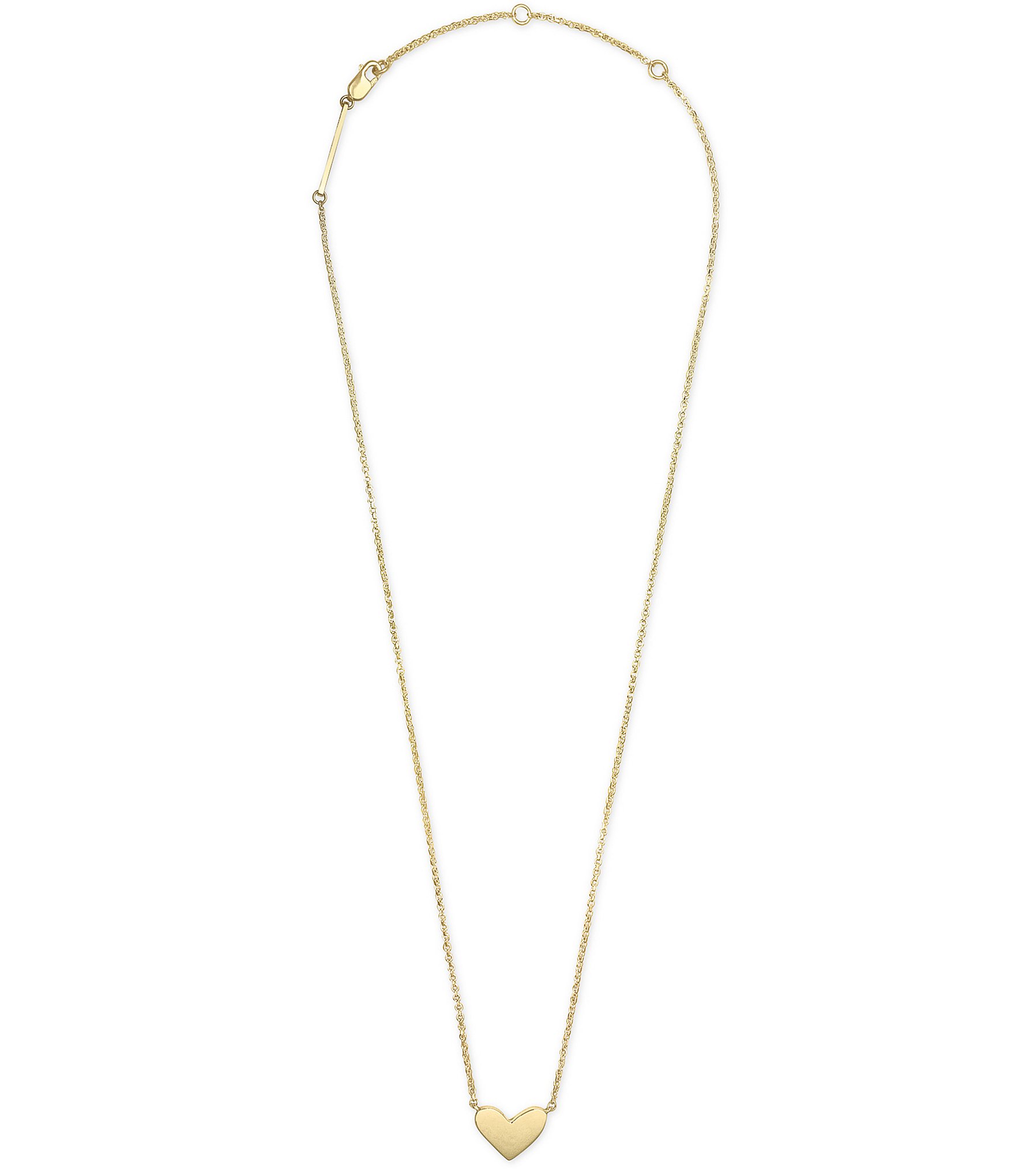 Kendra Scott Ari Heart 18k Gold Vermeil Pendant Necklace