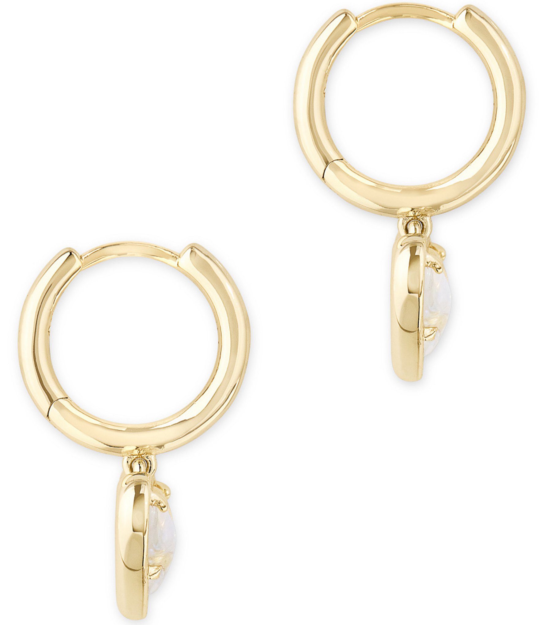 Kendra Scott Ari Heart Huggie Earrings