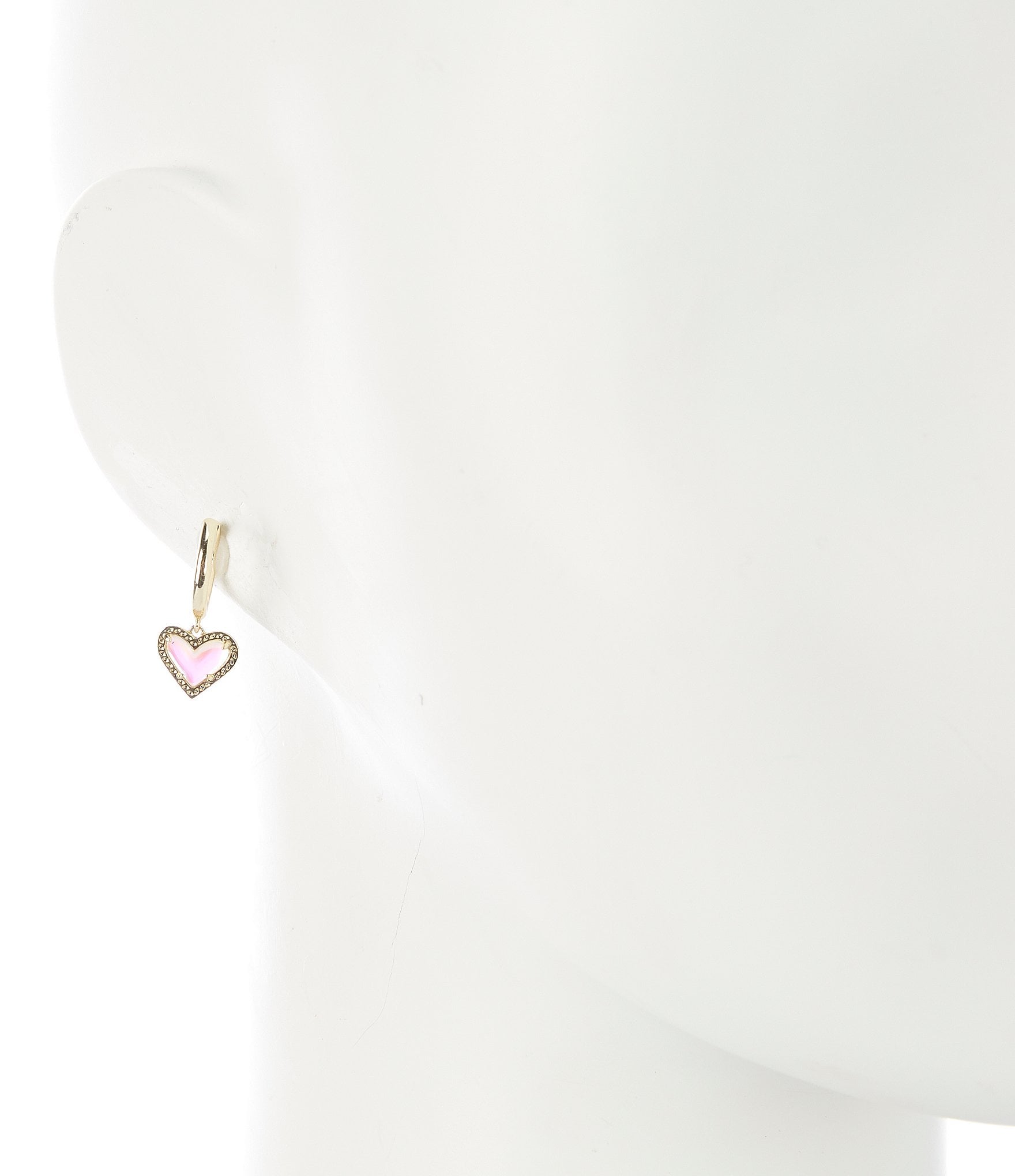 Kendra Scott Ari Heart Huggie Earrings