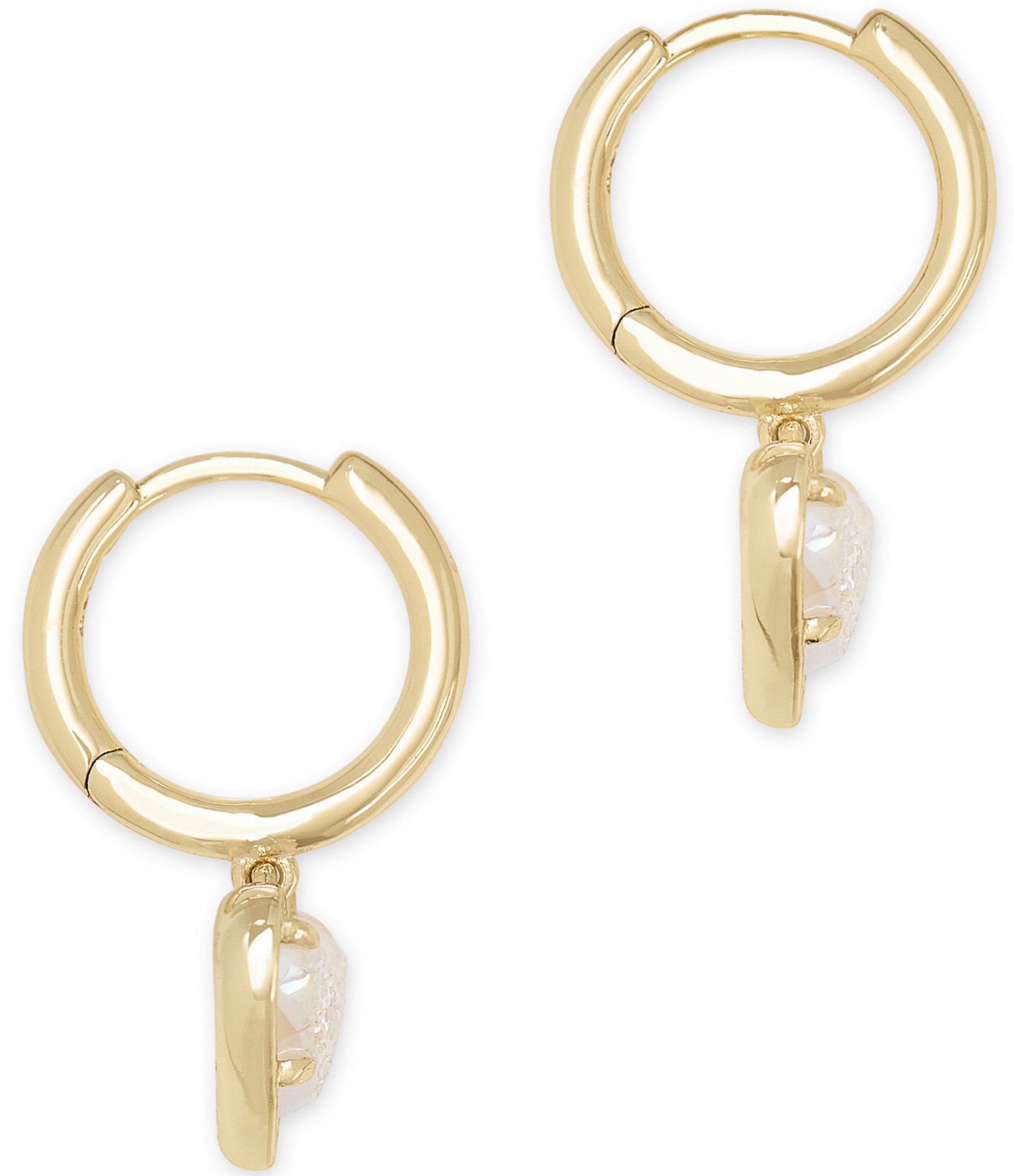 Kendra Scott Ari Heart Huggie Earrings