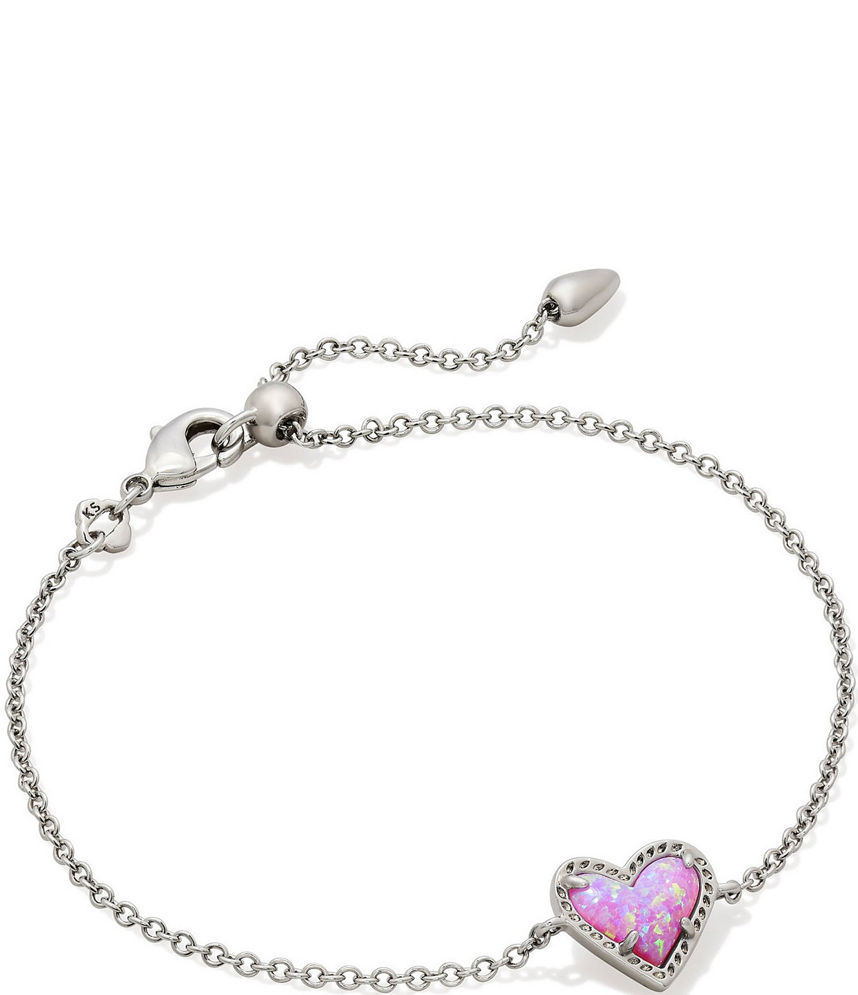 Kendra Scott Ari Heart Chain Line Bracelet