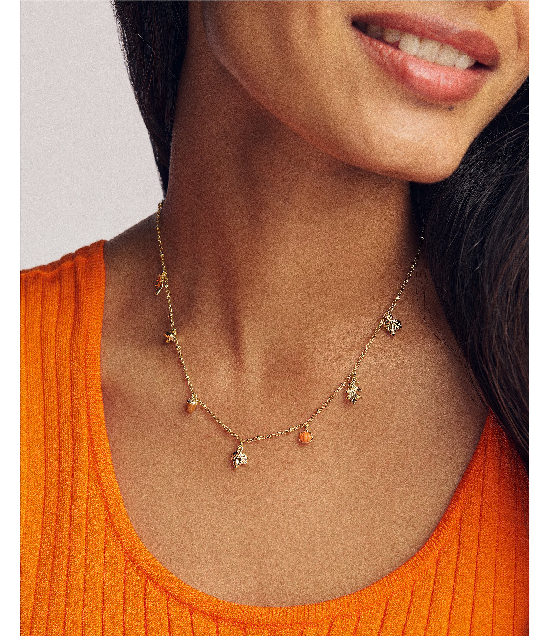 Kendra Scott Autumn Charm Collar Necklace