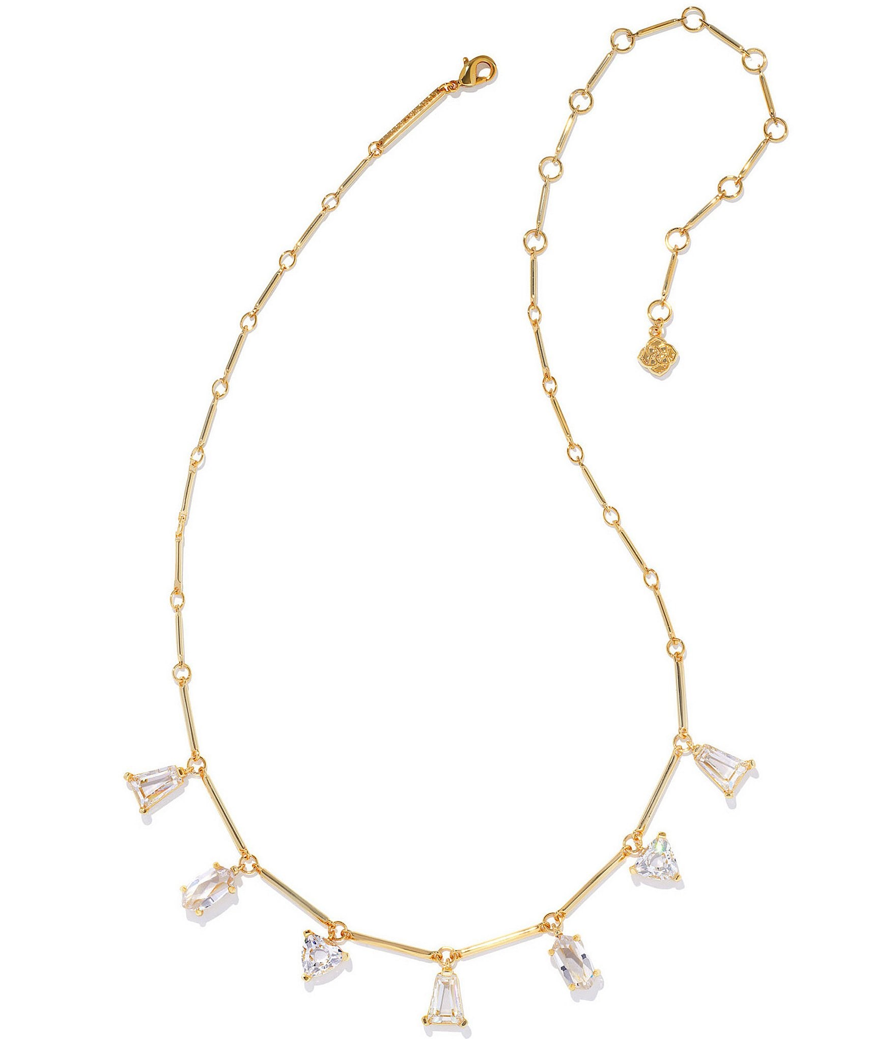 Kendra Scott Blair Gold Jewel Strand Choker Necklace | Dillard's