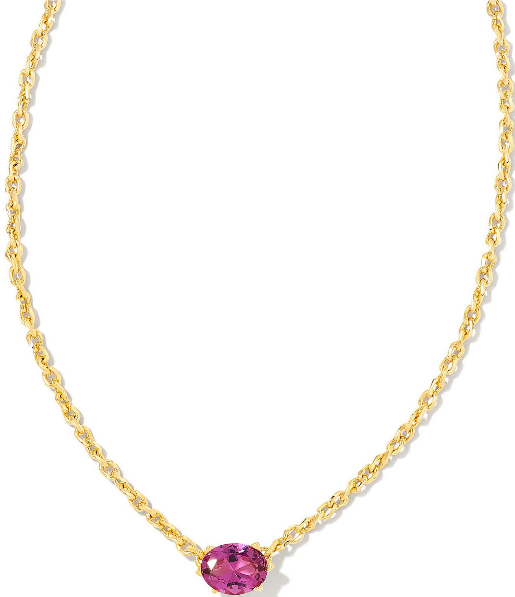 Kendra Scott Cailin Crystal Short Pendant Necklace