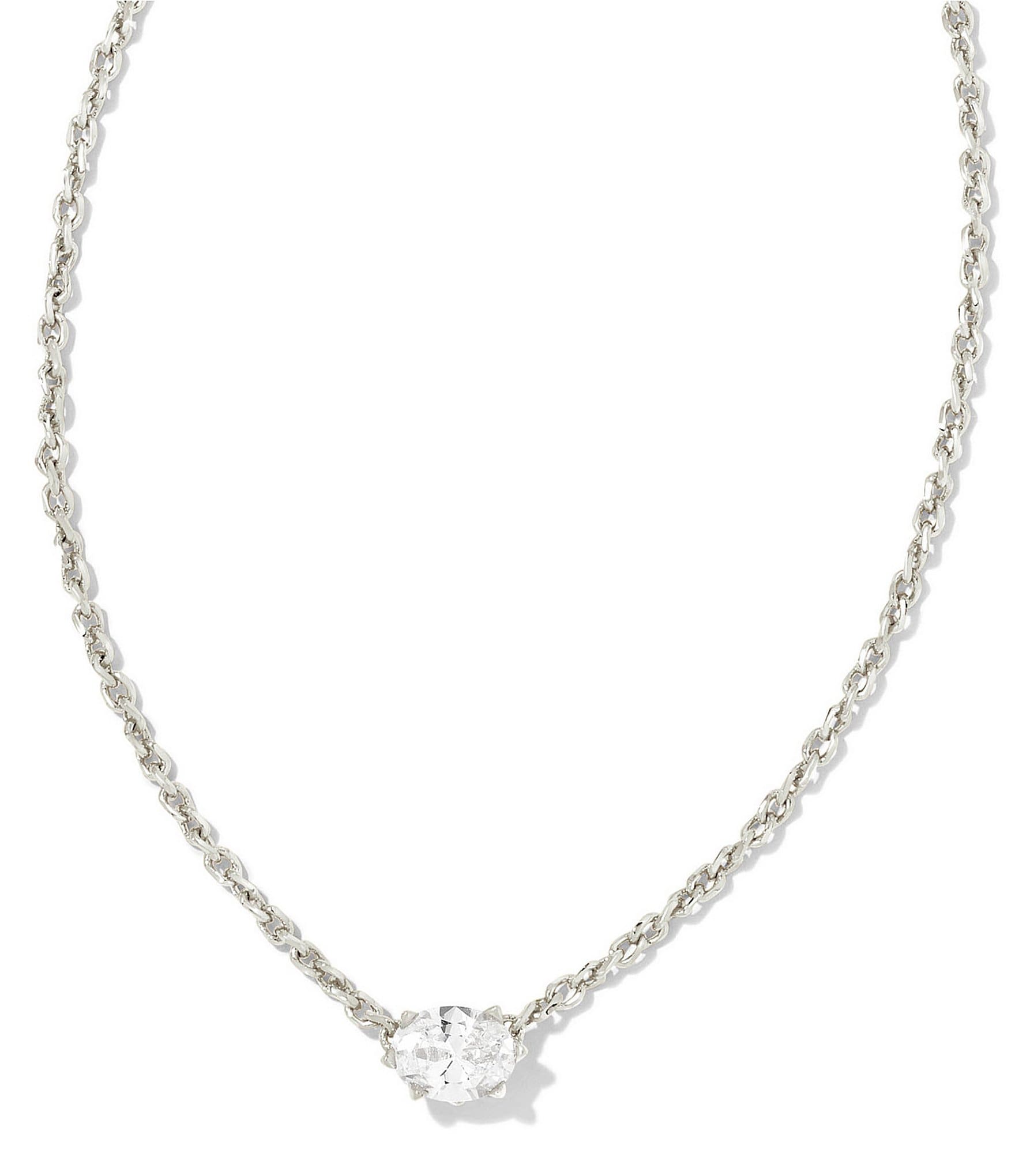 Kendra Scott Cailin Crystal Short Pendant Necklace