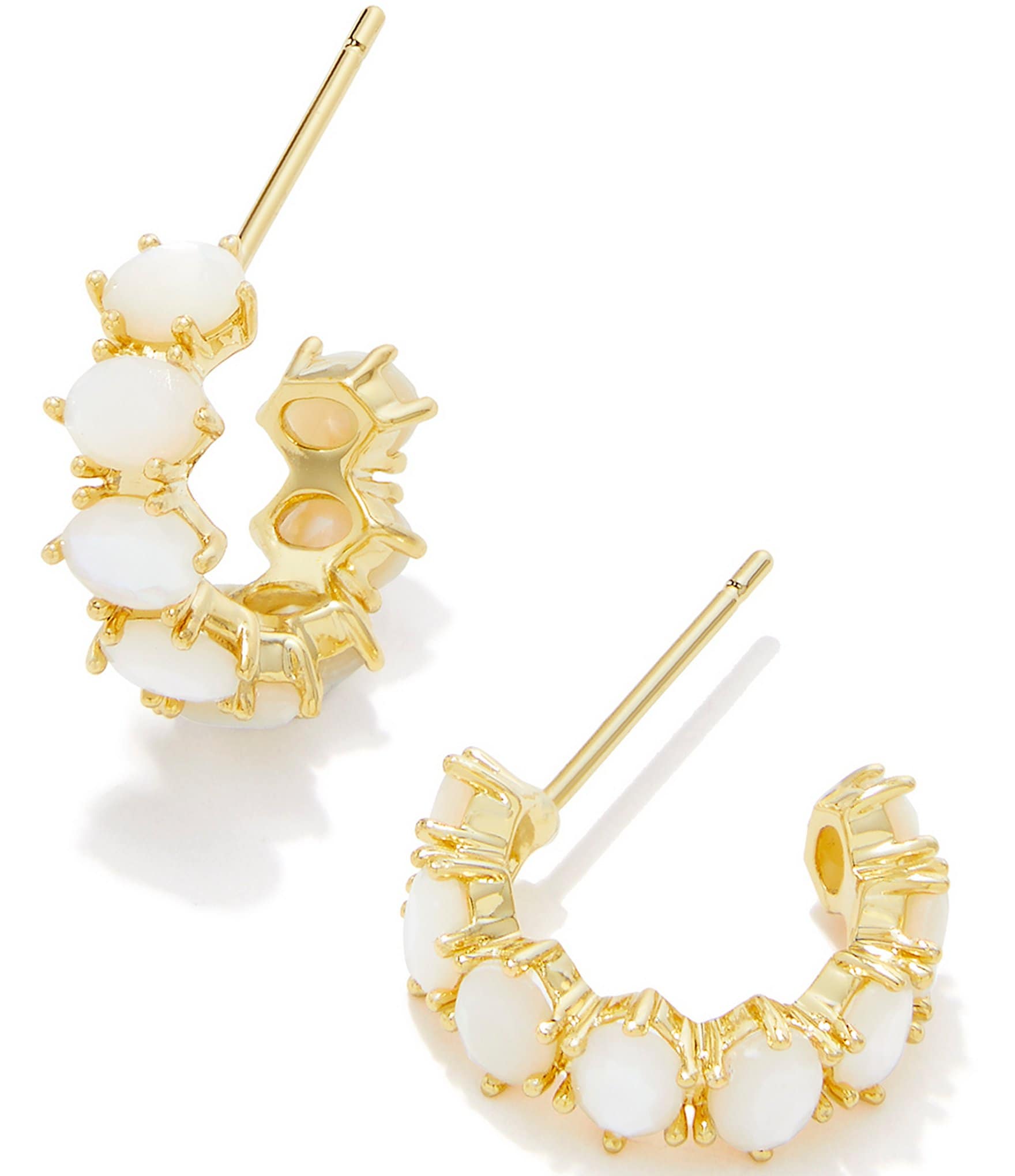 Kendra Scott Cailin Crystal Huggie Hoop Earrings