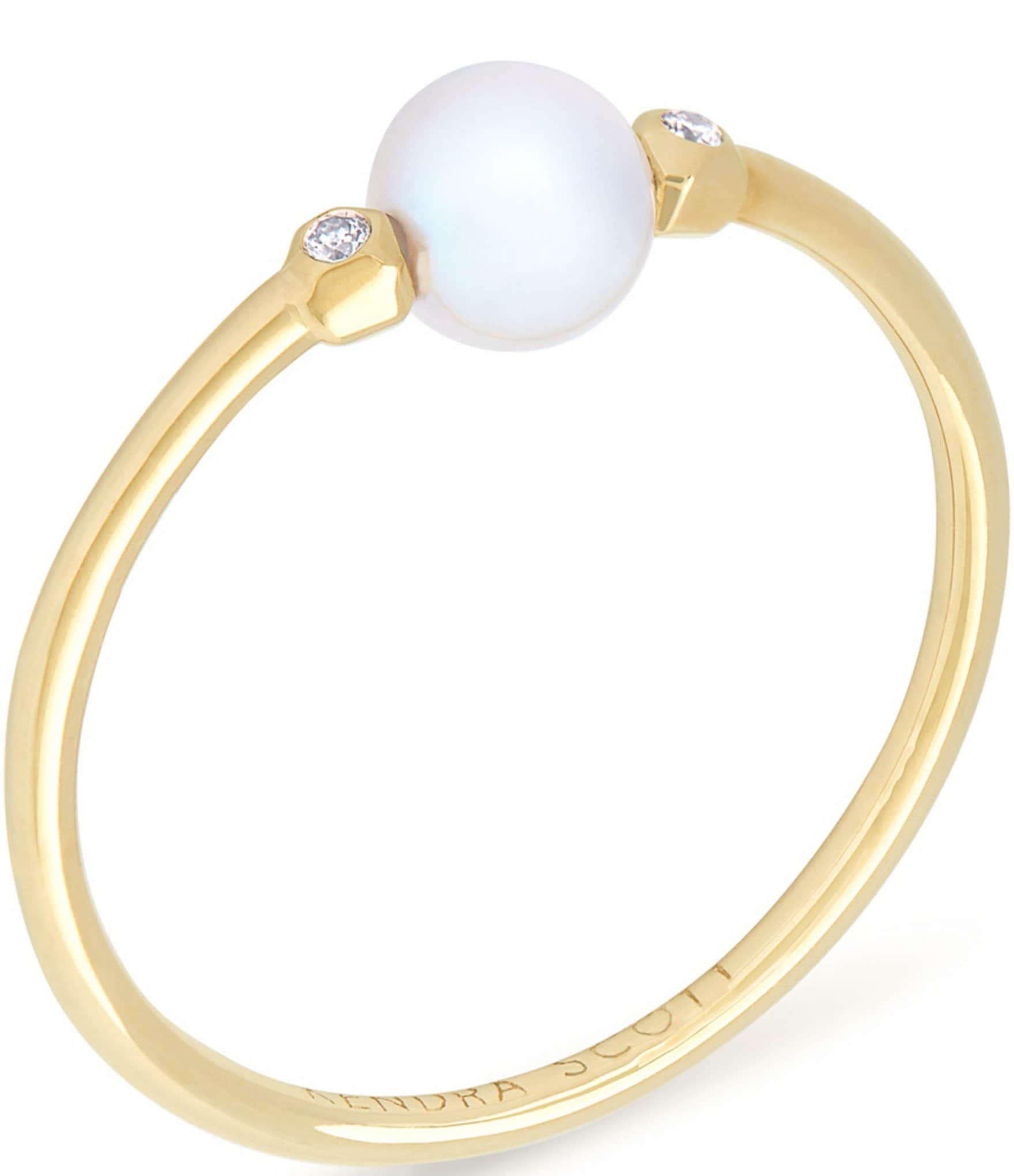 Kendra Scott Cathleen 14k Yellow Gold Band Ring