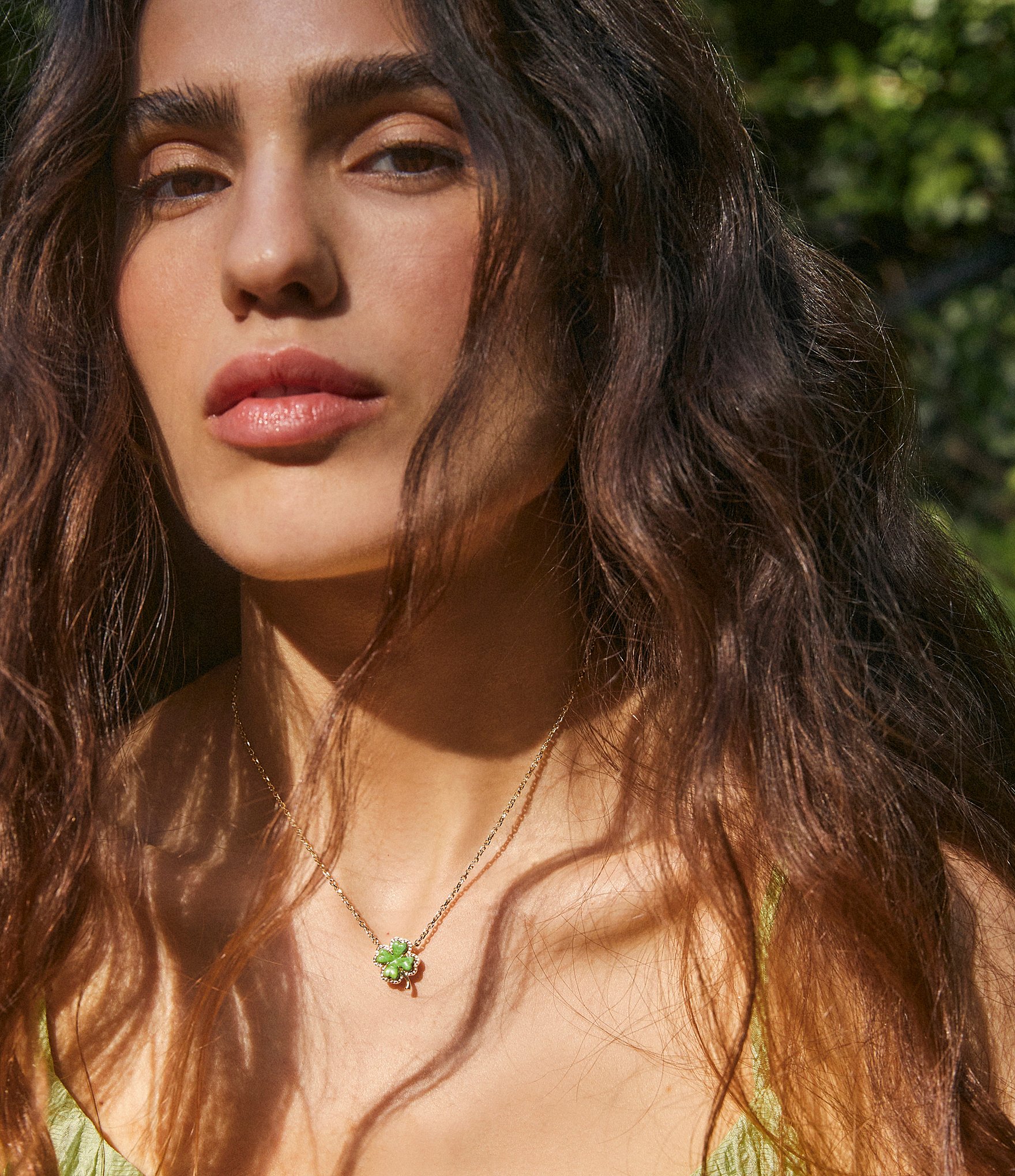 Kendra Scott Clover Short Pendant Necklace