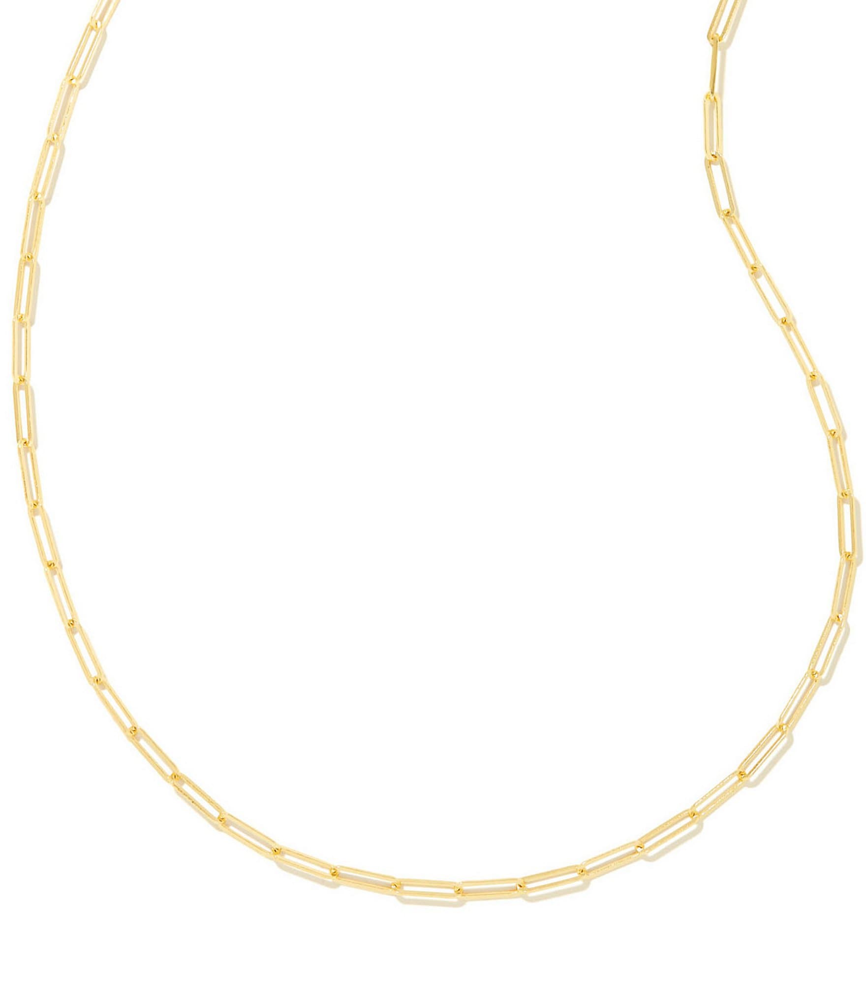 Kendra Scott Courtney Paperclip Chain Necklace