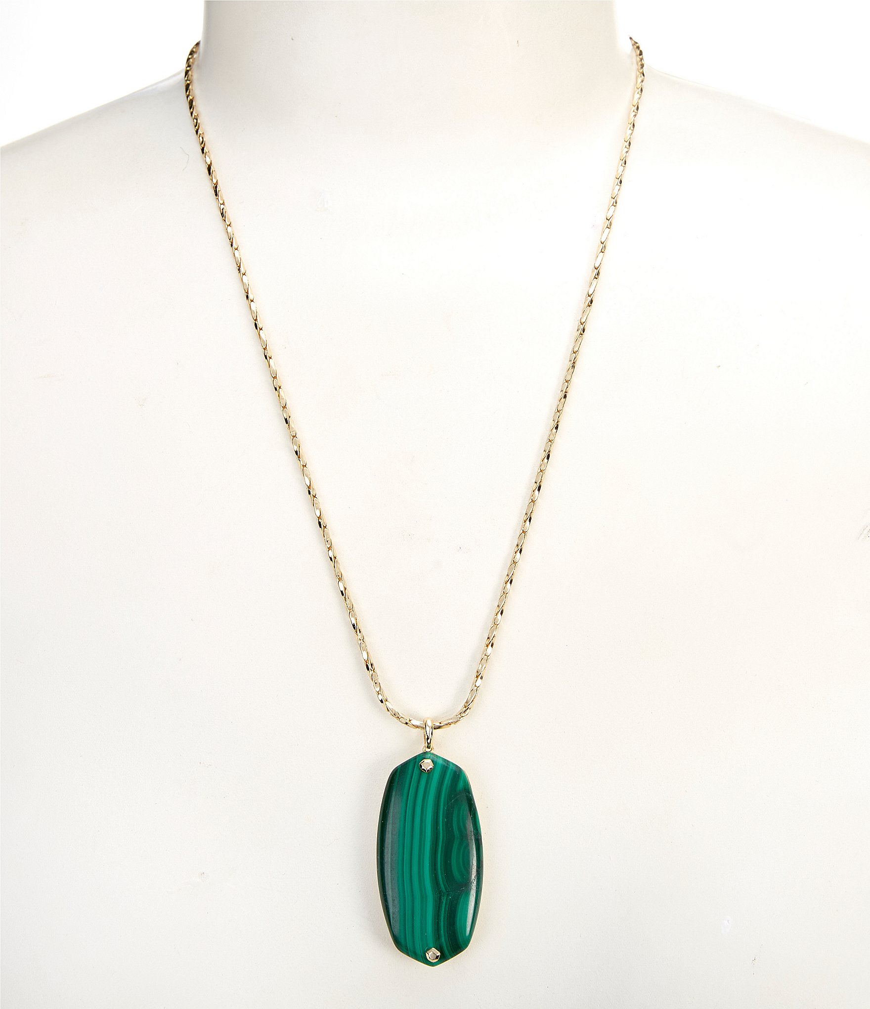 Kendra Scott Danielle Riveted Long Pendant Necklace