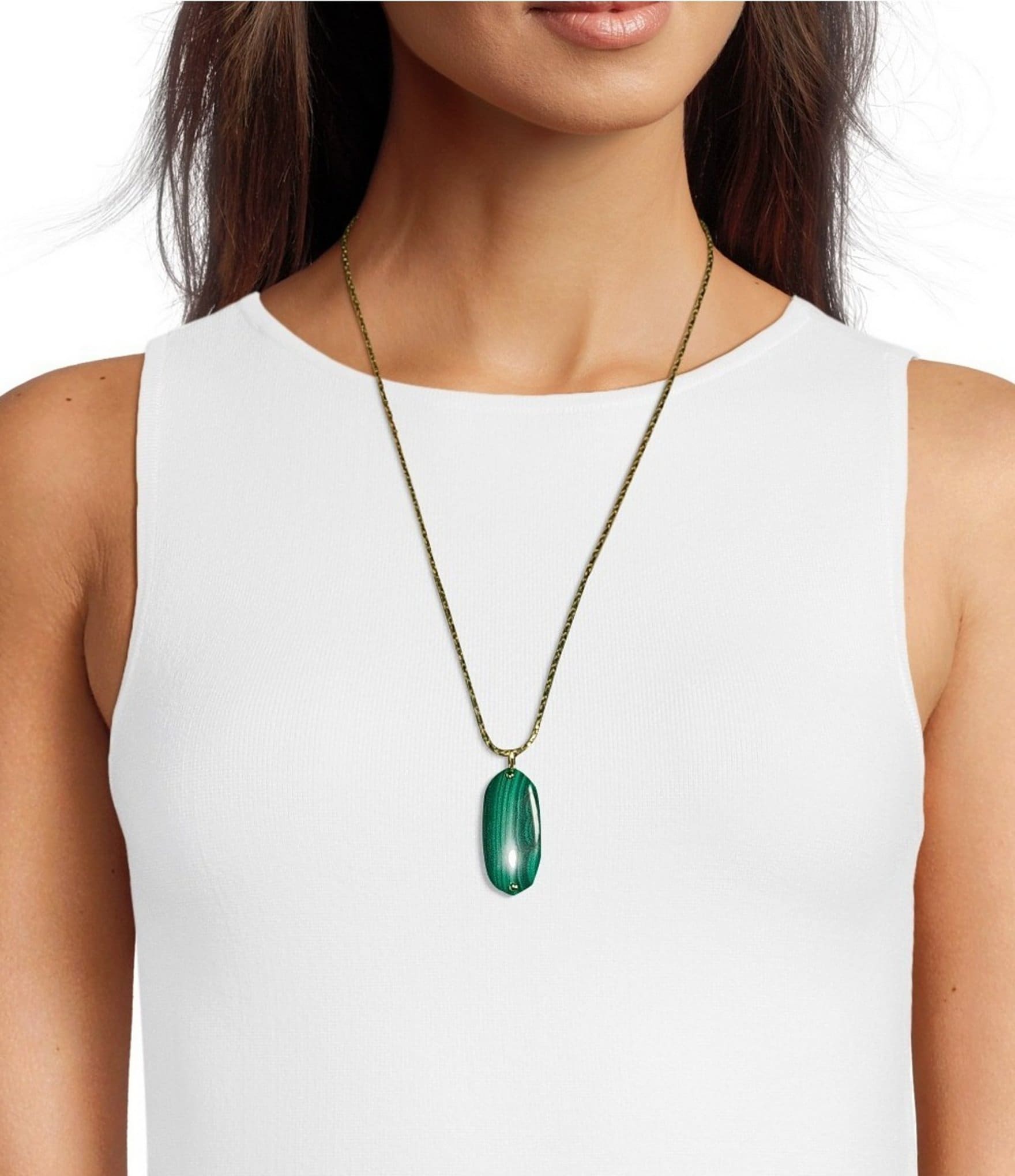 Kendra Scott Danielle Riveted Long Pendant Necklace