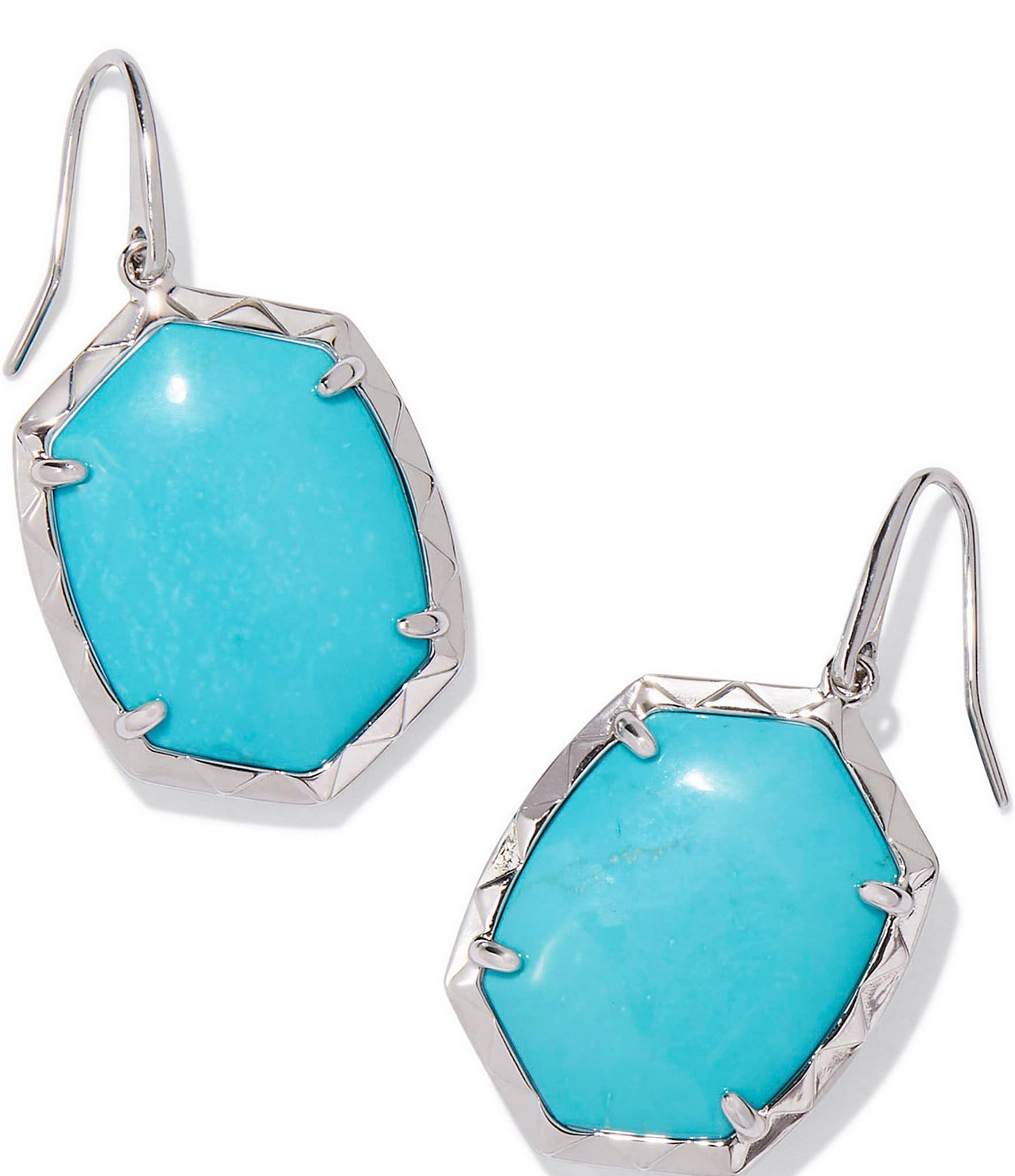 Kendra Scott Daphne Silver Drop Earrings