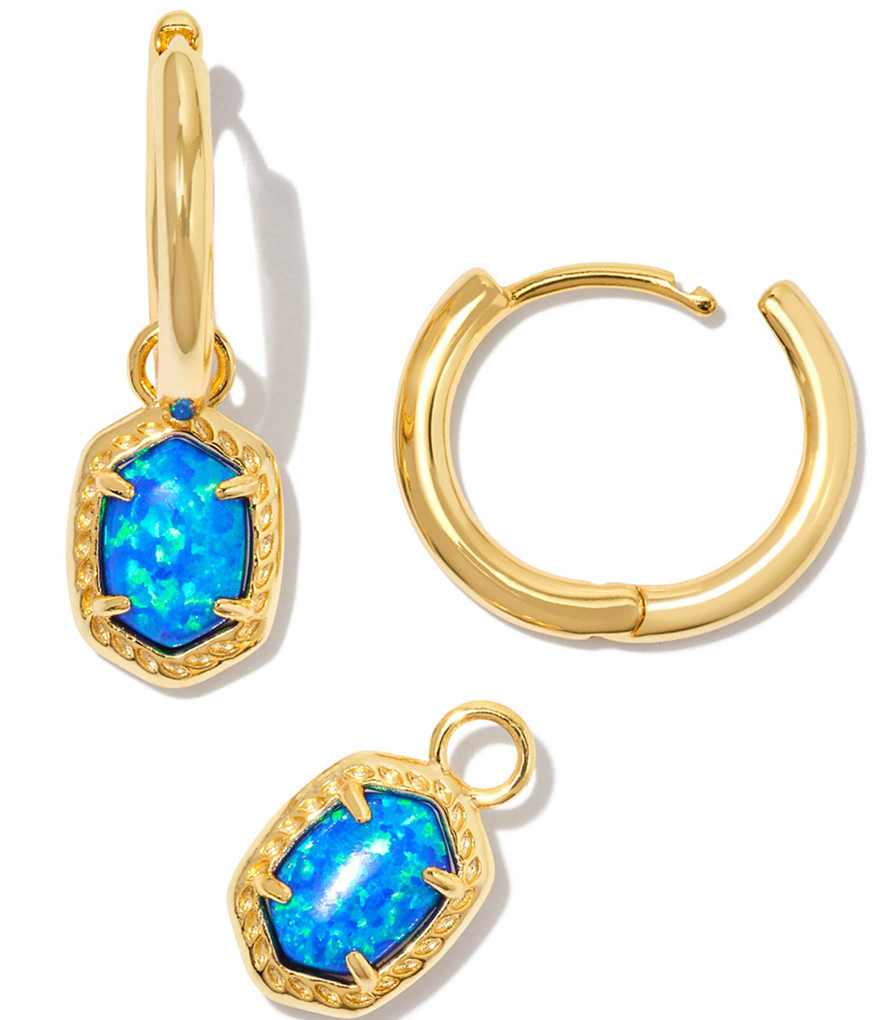 Kendra Scott Daphne Framed Huggie Hoop Earrings