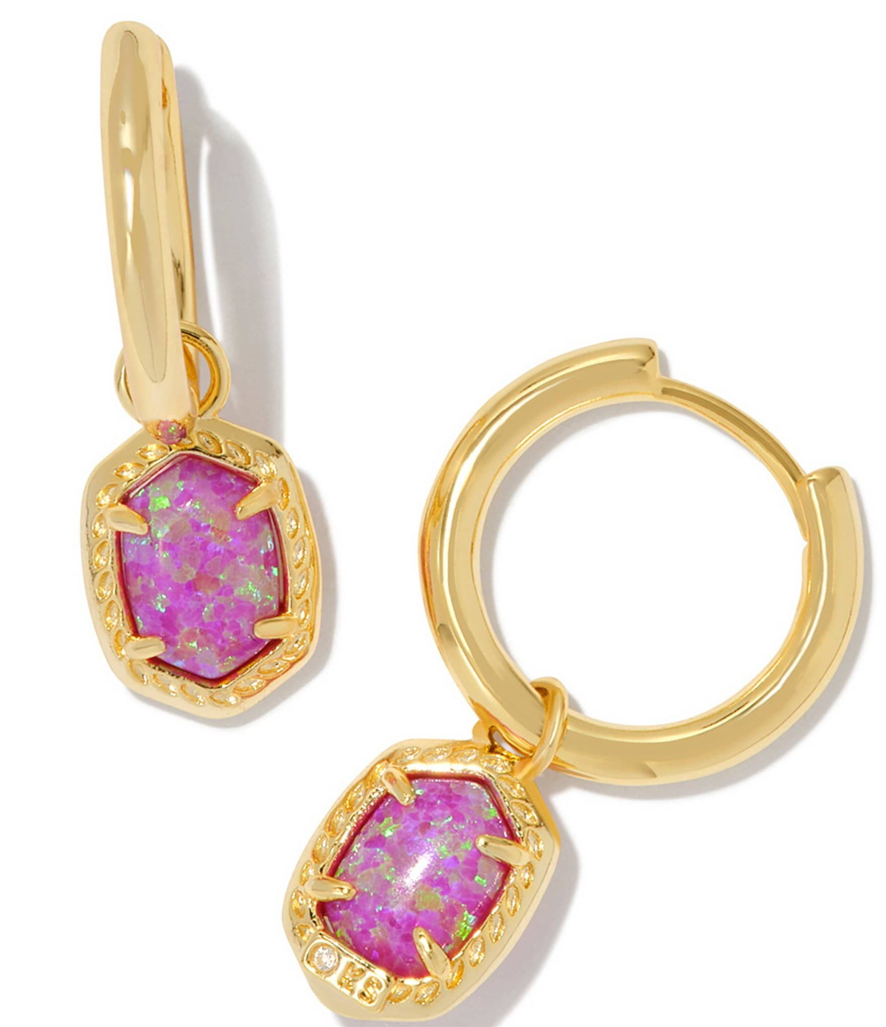 Kendra Scott Daphne Framed Huggie Hoop Earrings