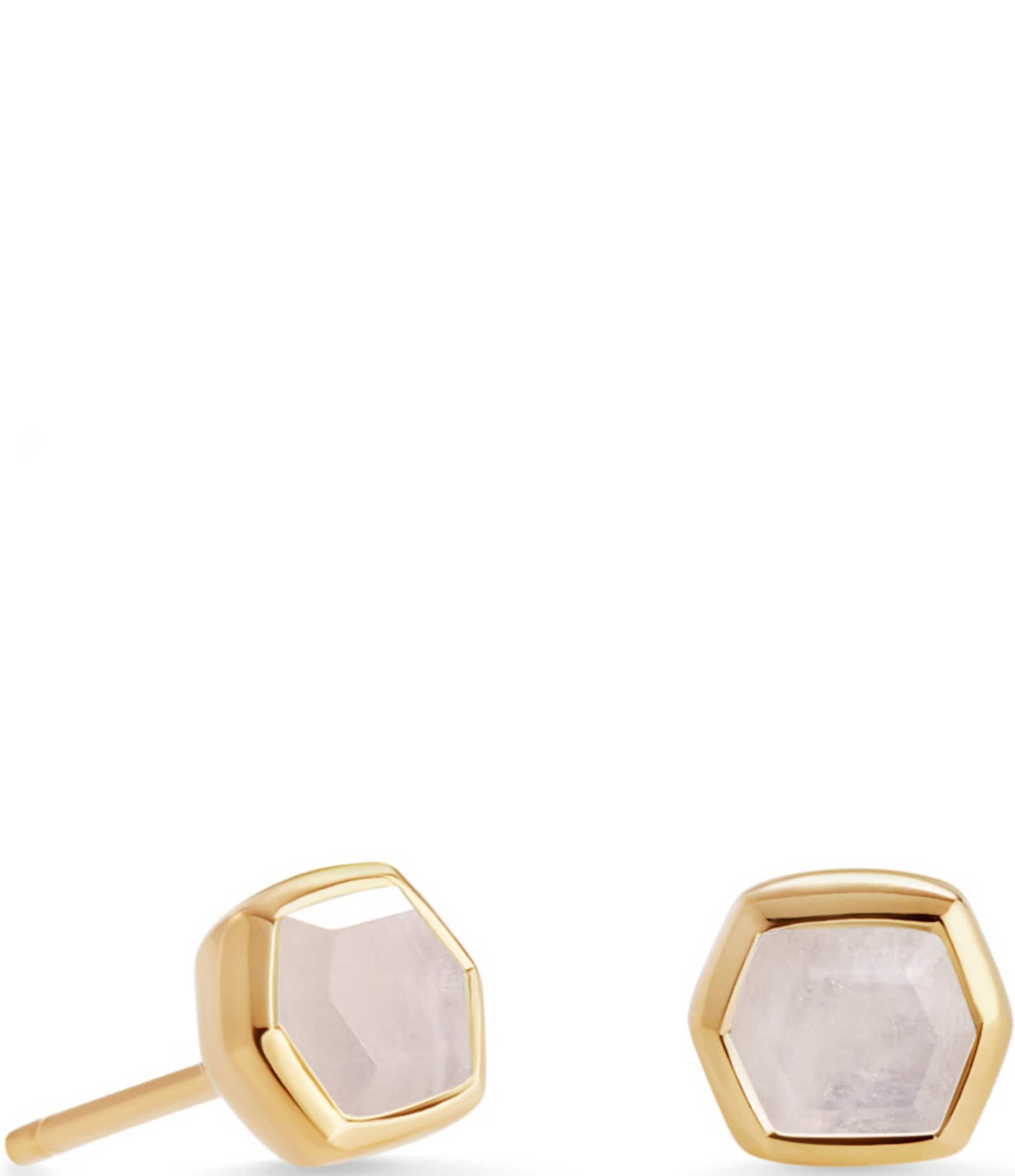 Kendra Scott Davie 14K Gold Stud Earrings