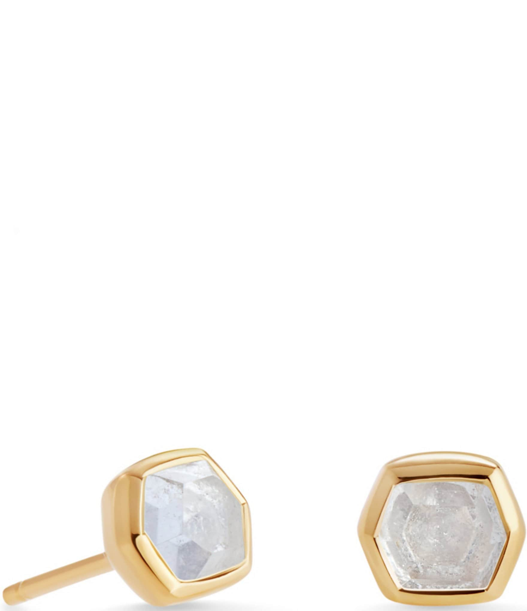 Kendra Scott Davie 14K Gold Stud Earrings