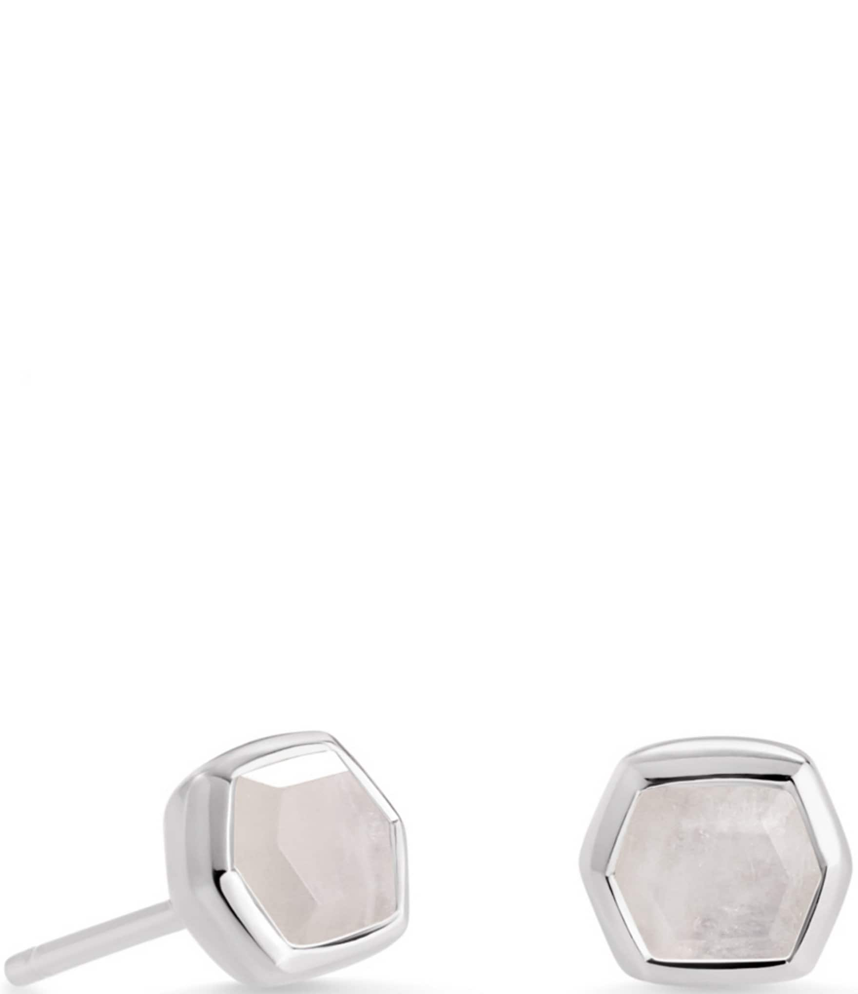 Kendra Scott Davie Sterling Silver Stud Earrings