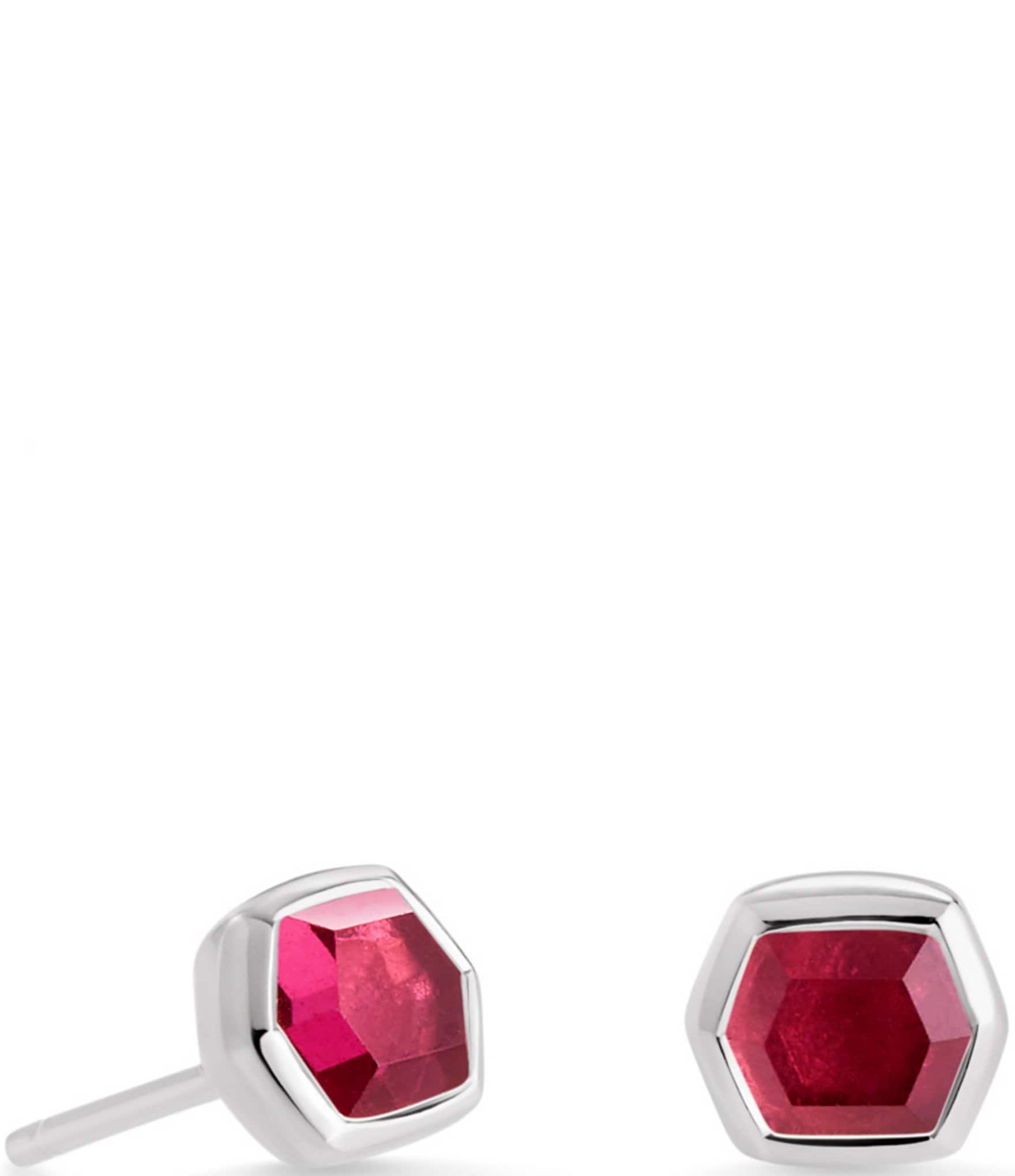 Kendra Scott Davie Sterling Silver Stud Earrings