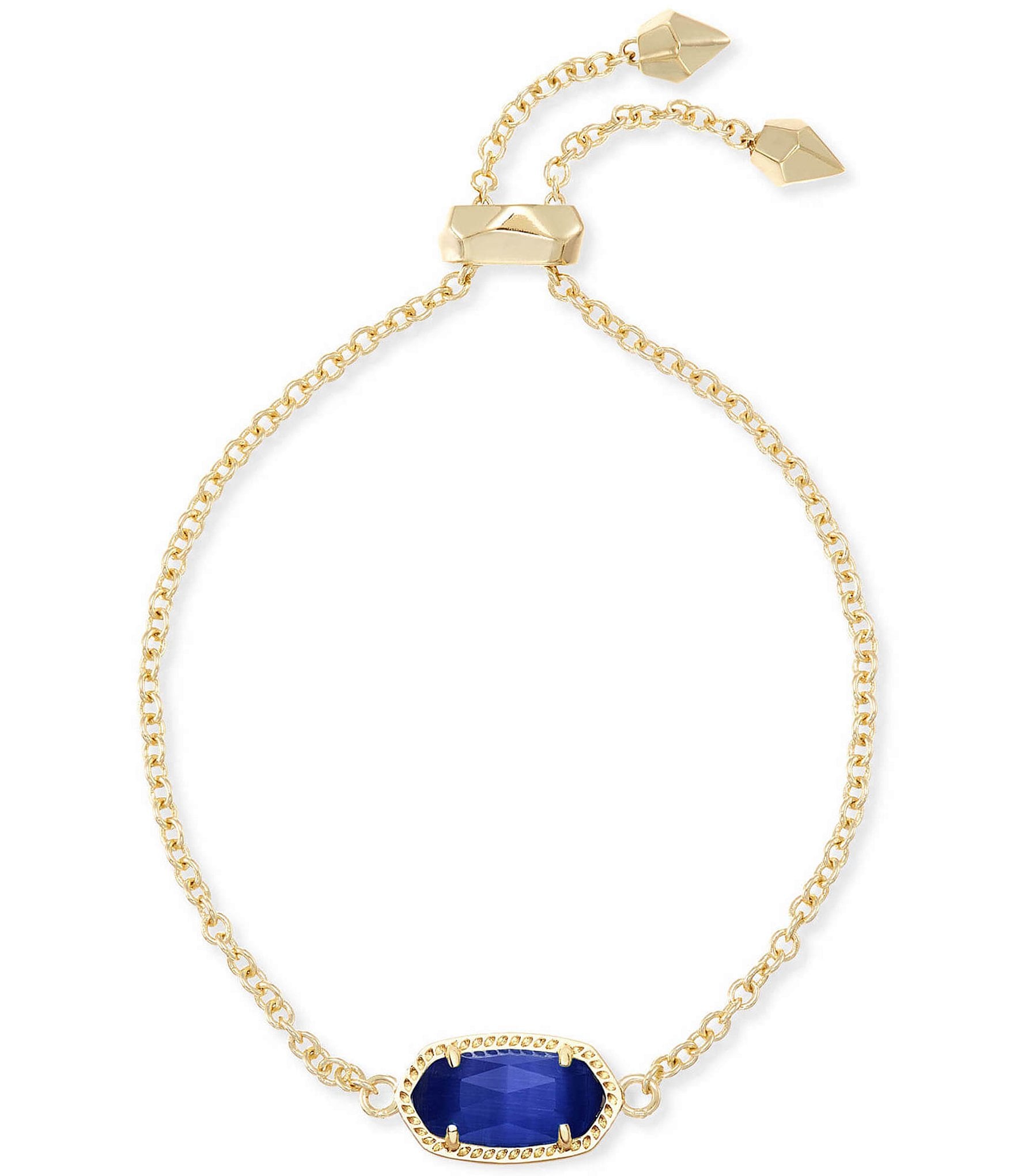 Kendra Scott Elaina Gold Adjustable Chain Bracelet