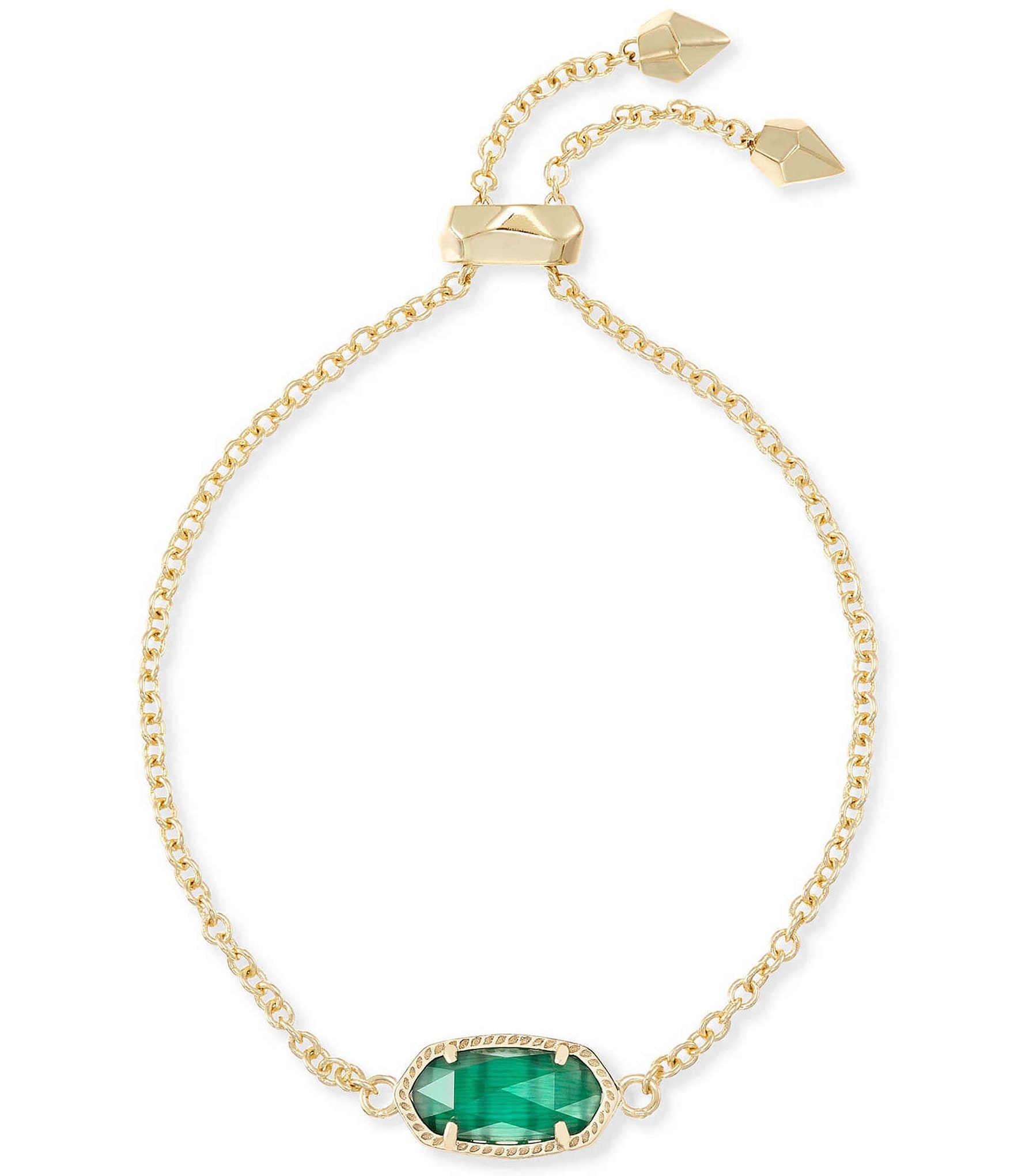 Kendra Scott Elaina Gold Adjustable Chain Bracelet