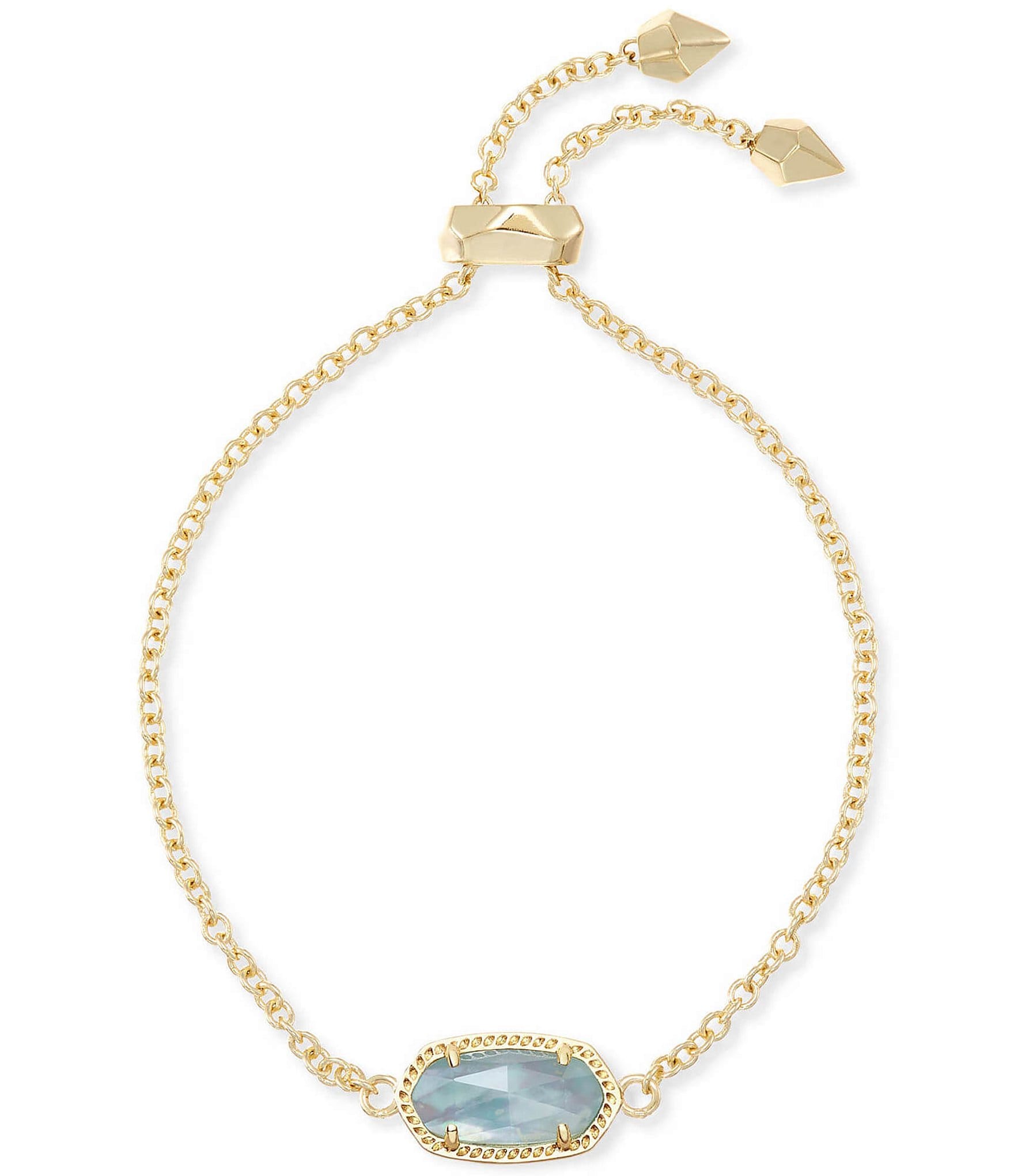 Kendra Scott Elaina Gold Adjustable Chain Bracelet