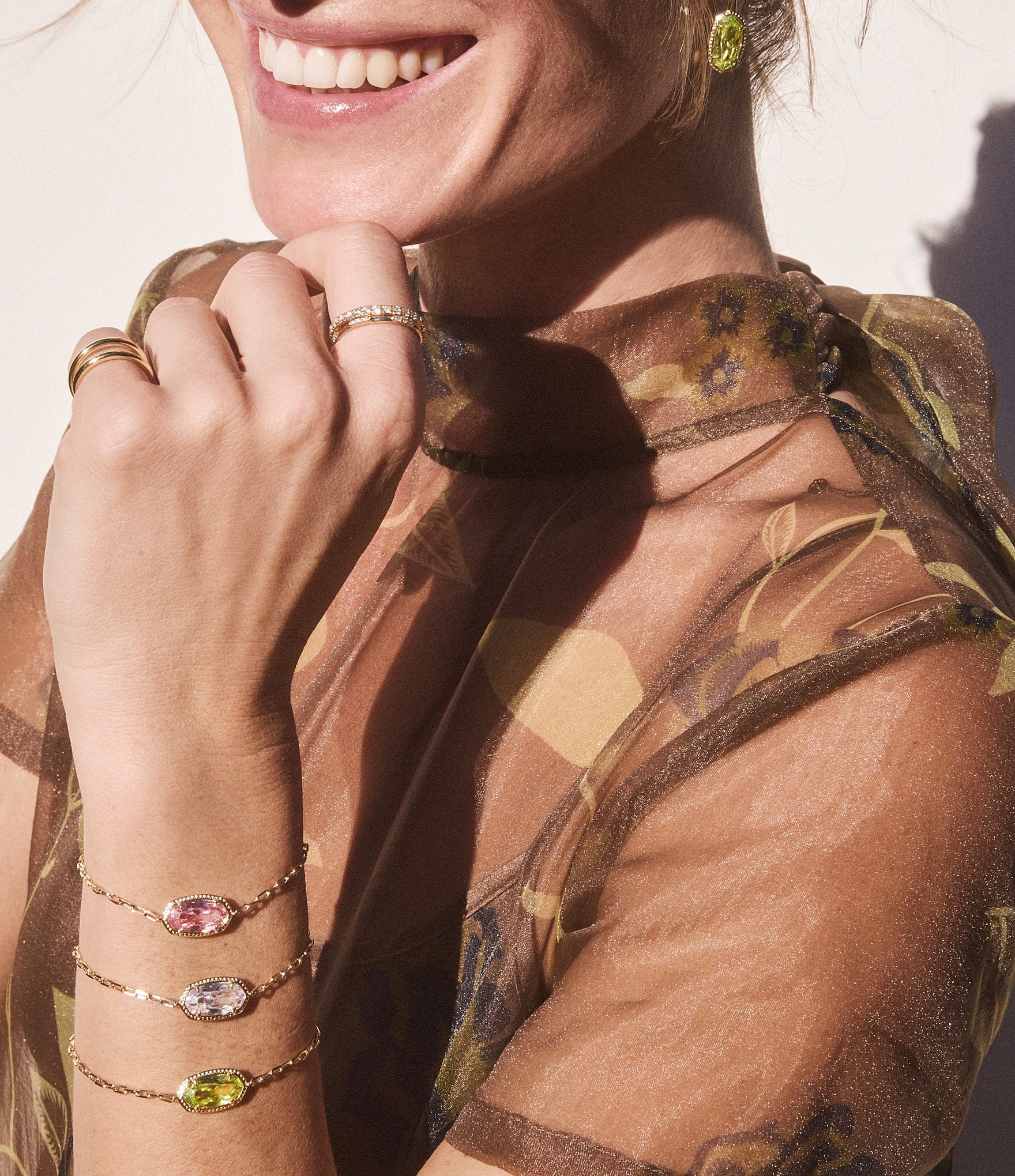 Kendra Scott Elaina Luxe Chain Line Bracelet