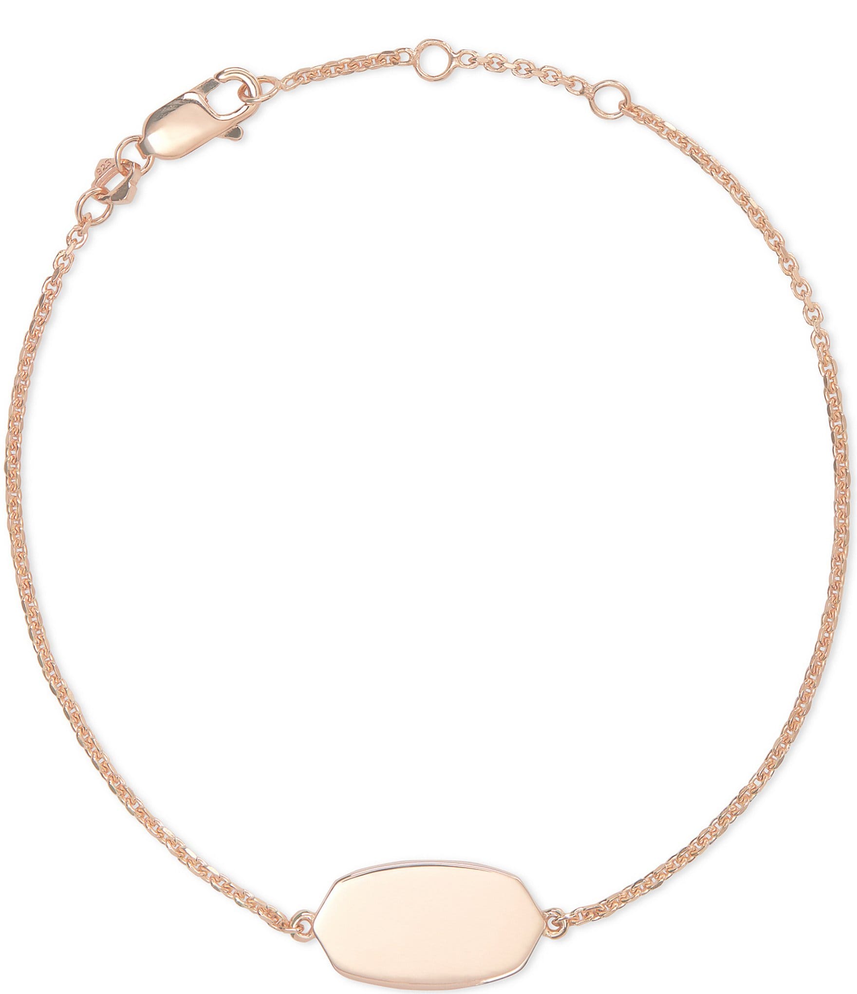 Kendra Scott Elaina Sterling Silver Delicate Chain Bracelet