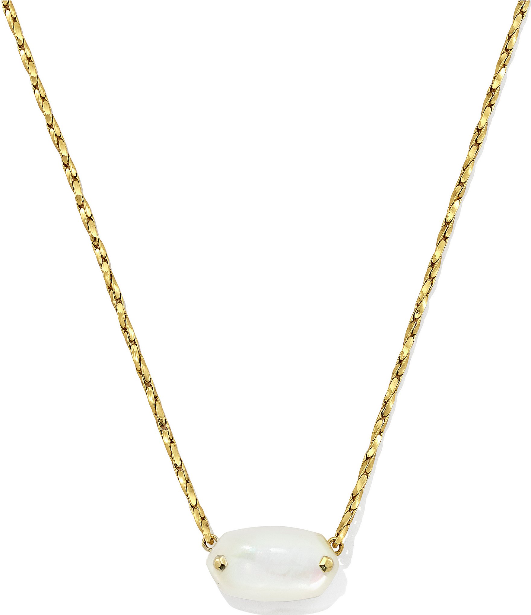 Kendra Scott Elisa Riveted Short Pendant Necklace