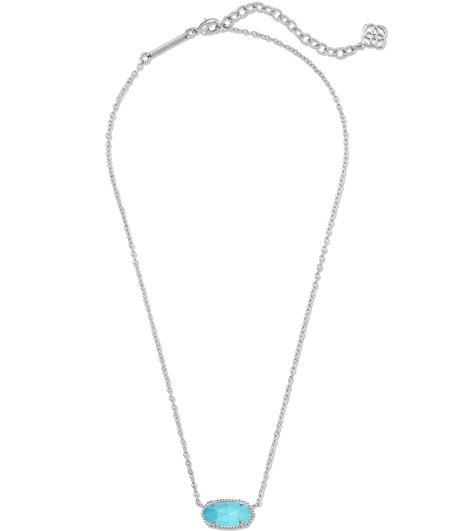 Kendra Scott Elisa Silver Pendant Necklace