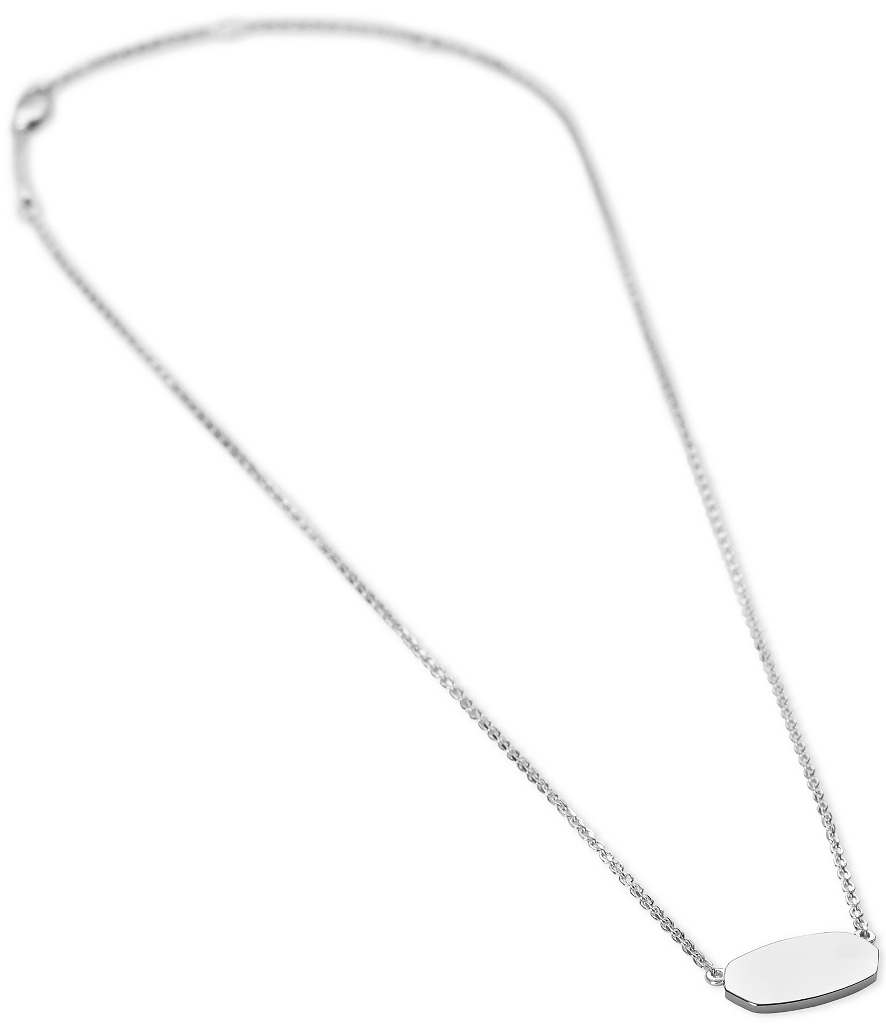 Kendra Scott Elisa Sterling Silver Short Pendant Necklace