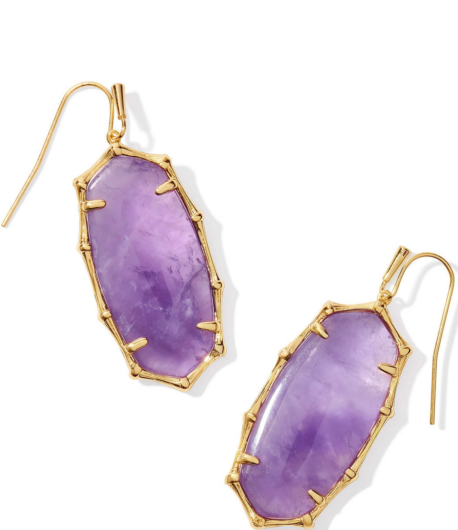 Kendra Scott Elle Bamboo Frame Drop Earrings