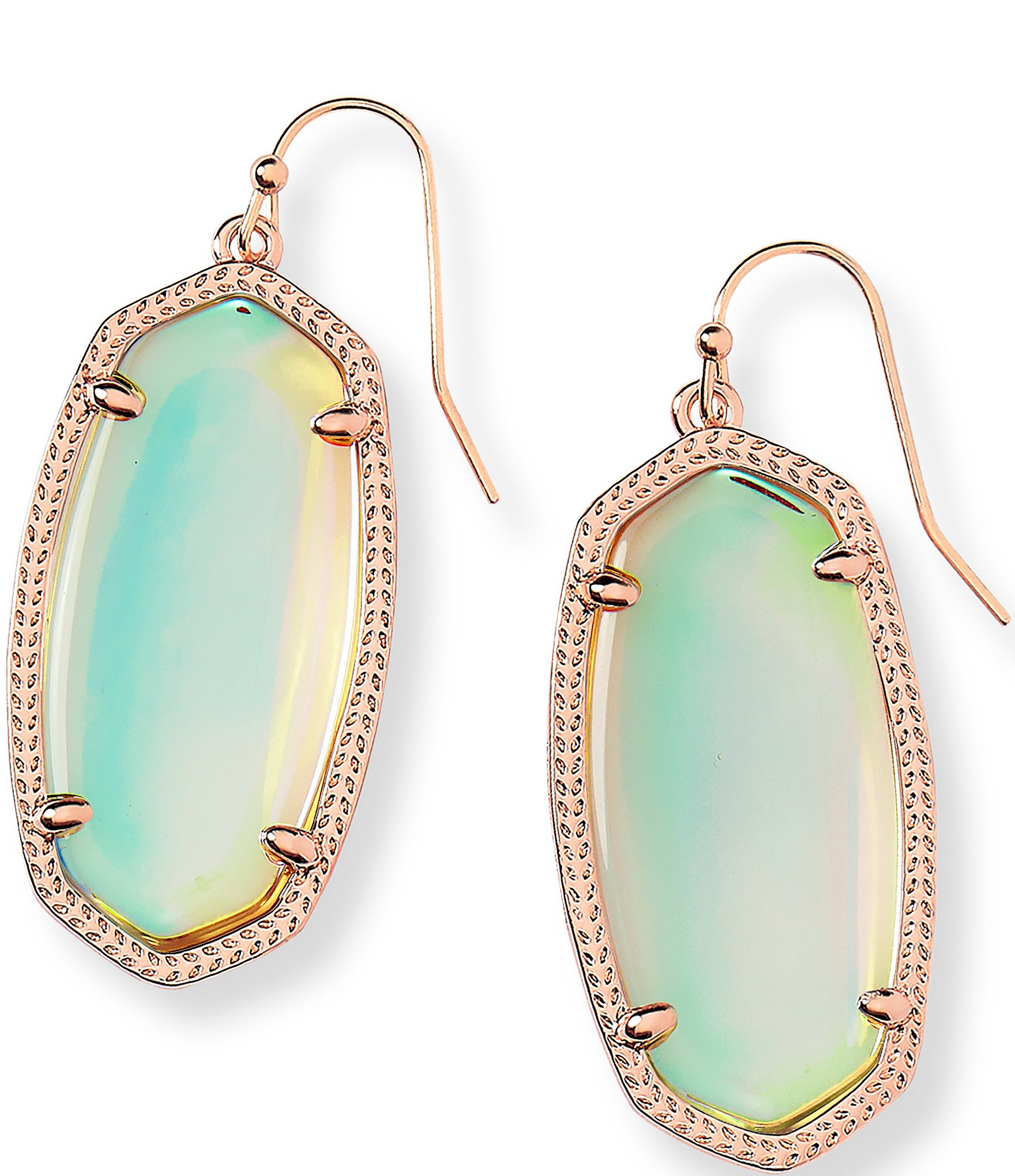 Kendra Scott Elle Rose Gold Drop Earrings