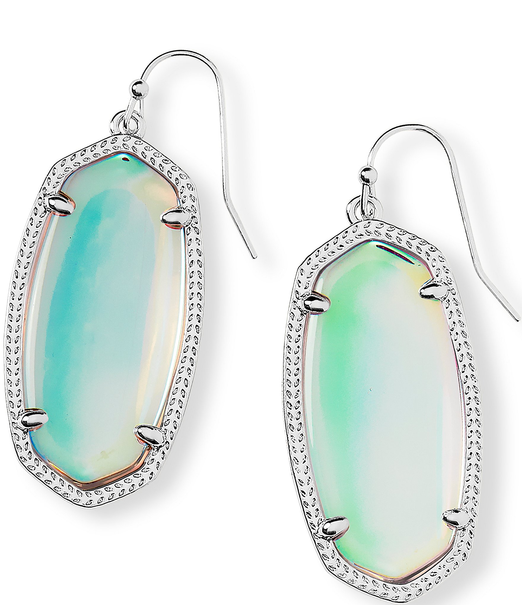 Kendra Scott Elle Silver Drop Earrings