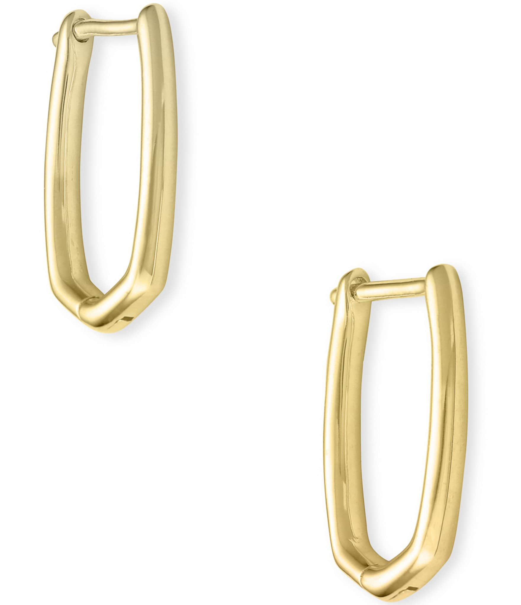 Kendra Scott Ellen 18k Vermeil Huggie Hoop Earrings