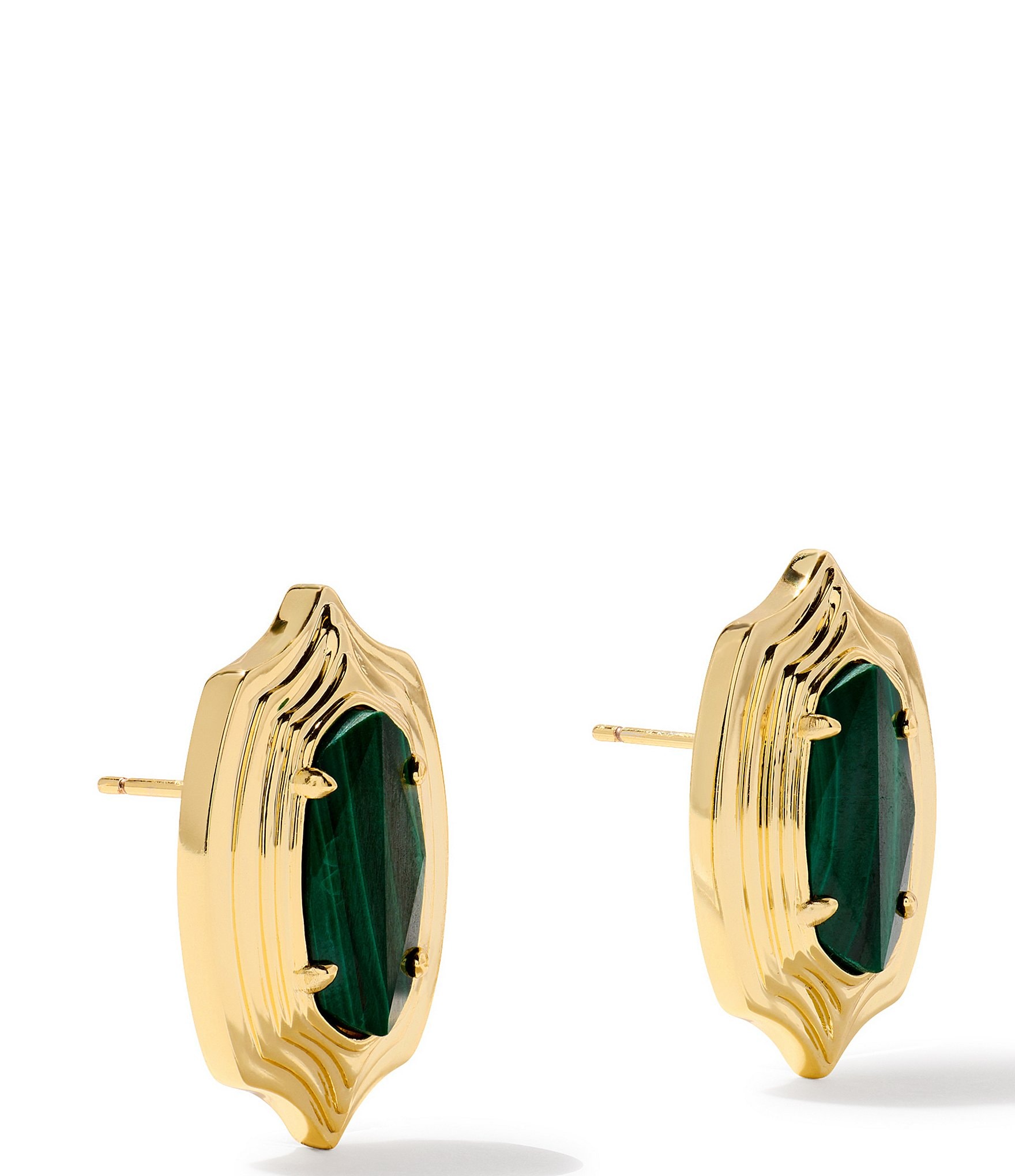 Kendra Scott Ellie Stepped Frame Stud Statement Earrings