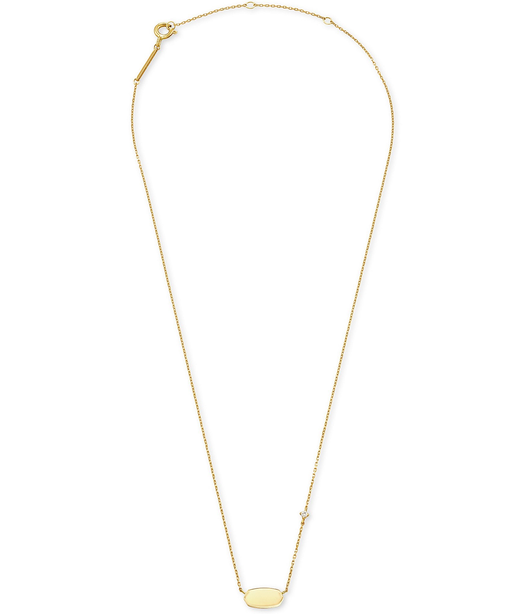 Kendra Scott Fern 14k Yellow Gold Pendant Necklace