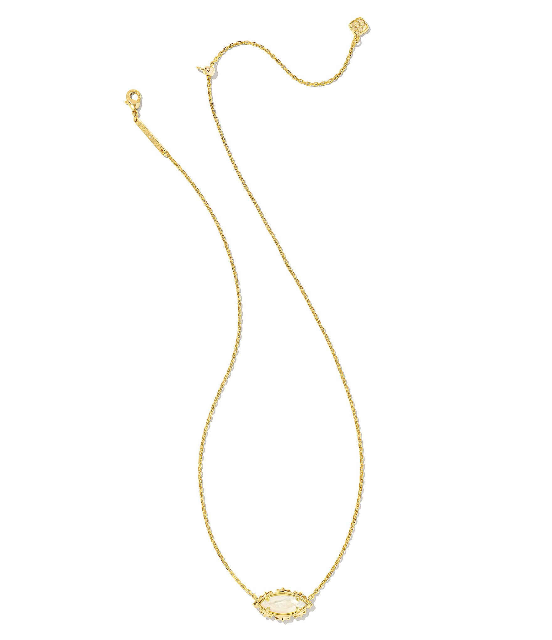 Kendra Scott Genevieve Gold Short Pendant Necklace